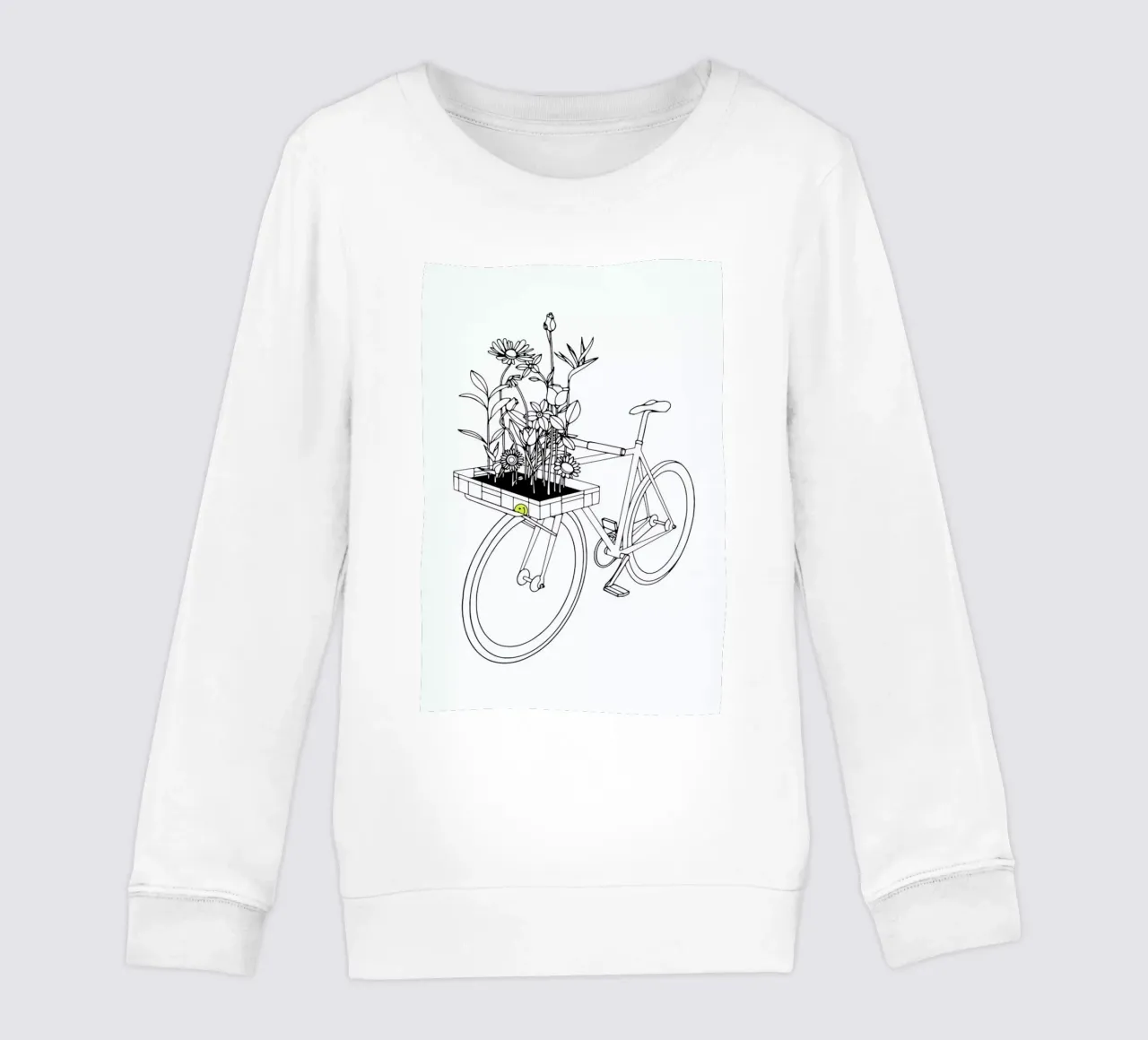 Wherever Flowers Go kids sweatshirt by Ninhol