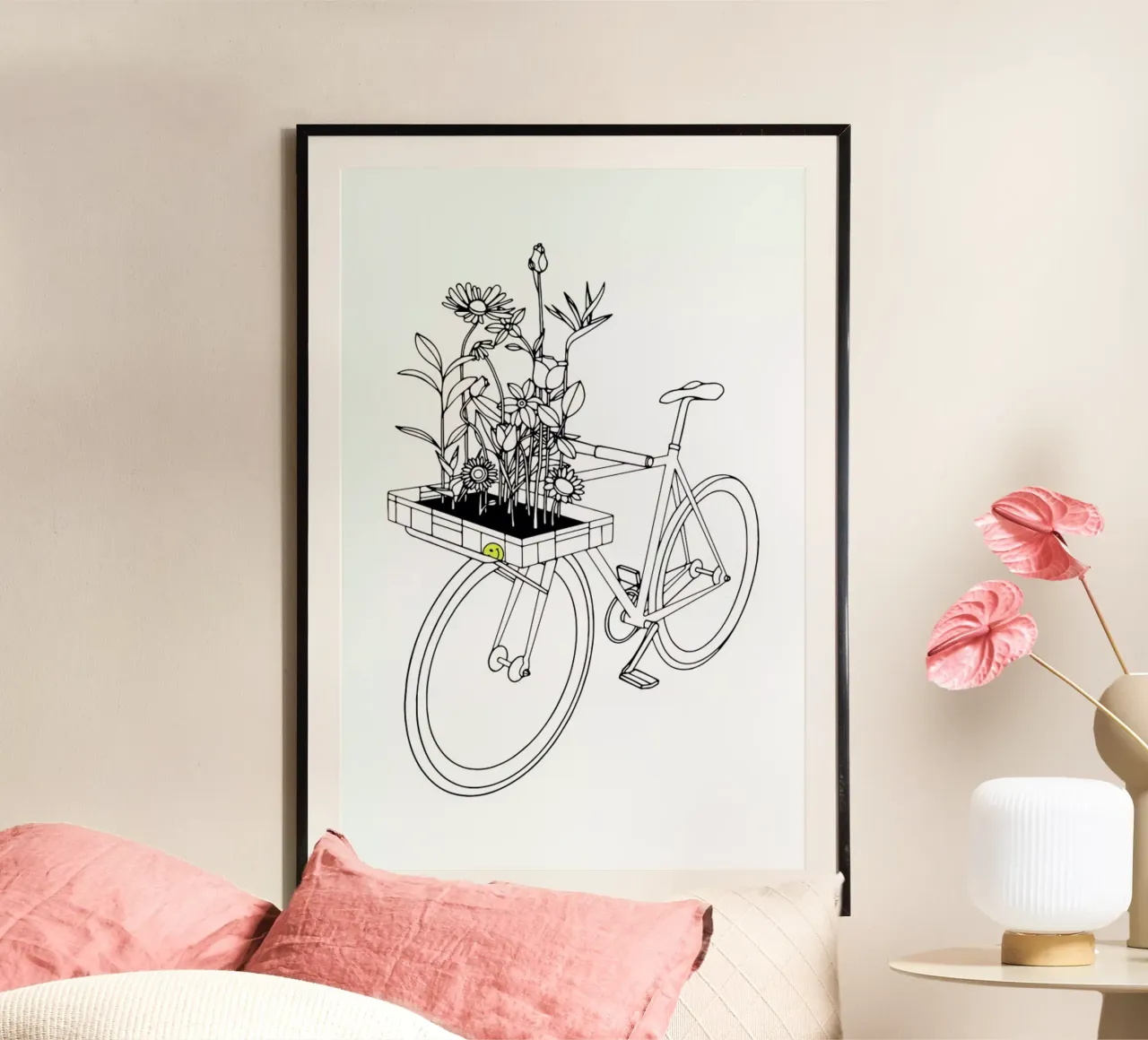 Wherever Flowers Go poster by Ninhol