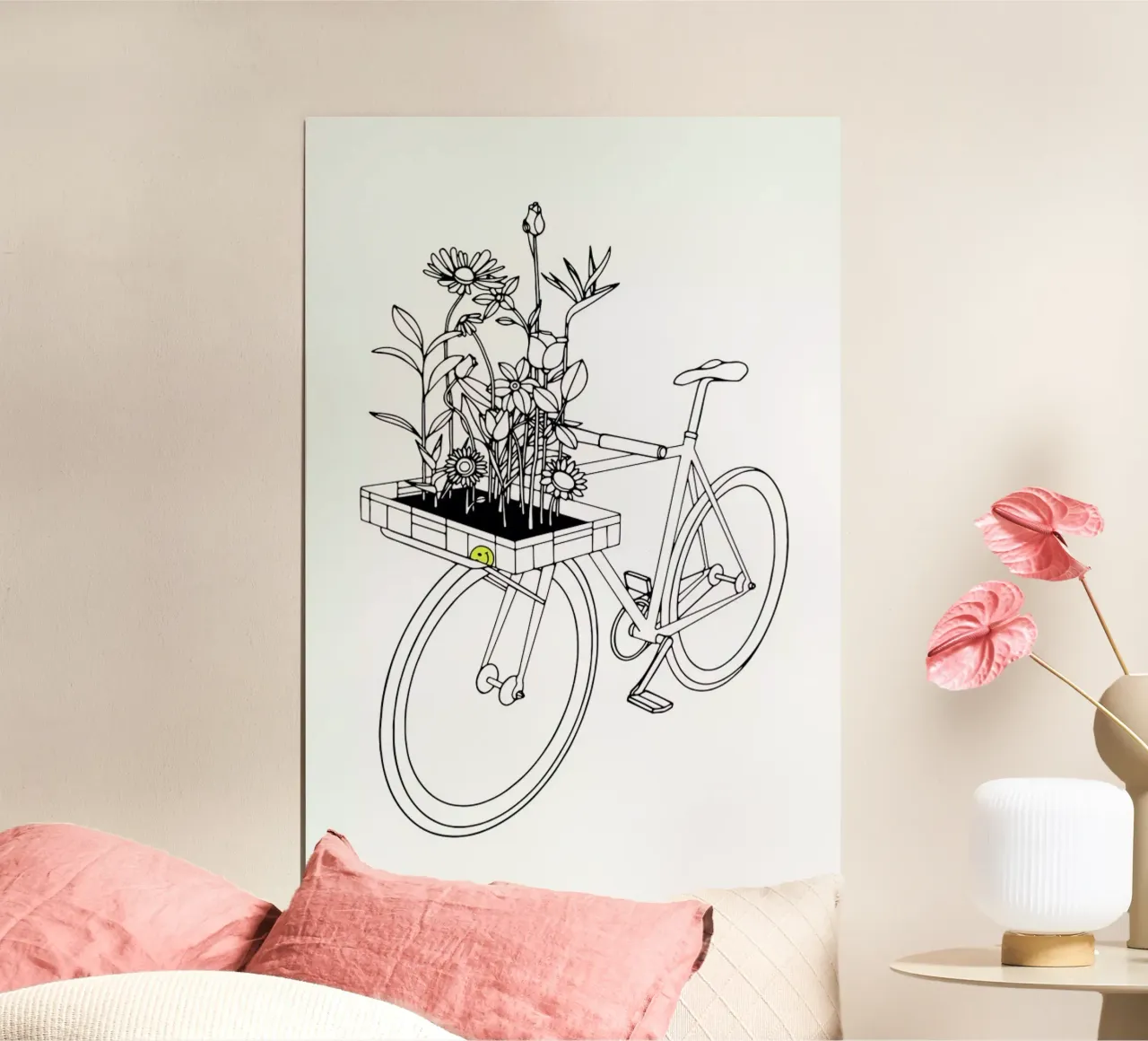 Wherever Flowers Go poster by Ninhol