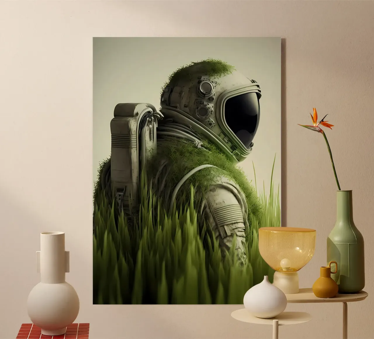 Lo spazio è selvaggio plexiglass da Mikesell