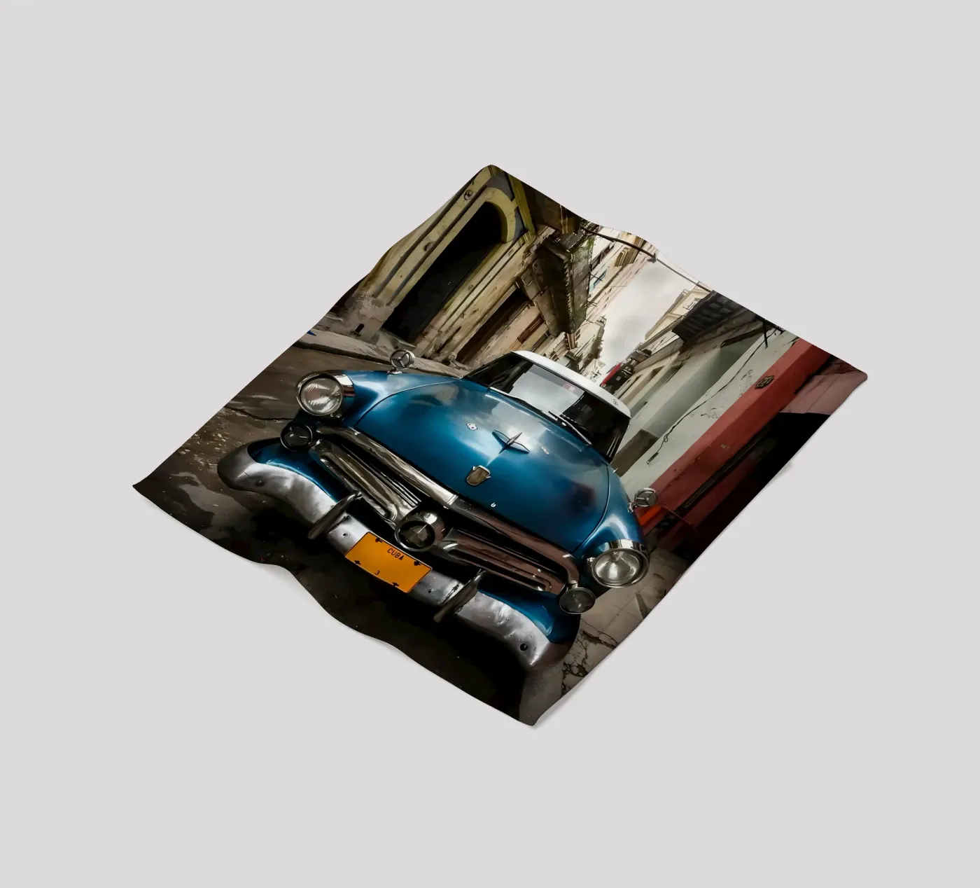 Oldtimer Oldtimer Fleecedecke von Delaplane