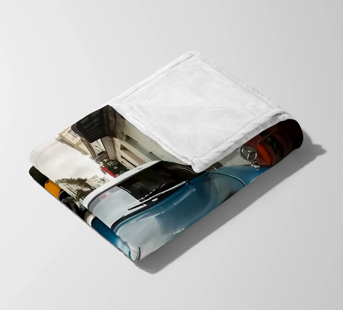 Vintage Classic Car coperta in pile da Delaplane