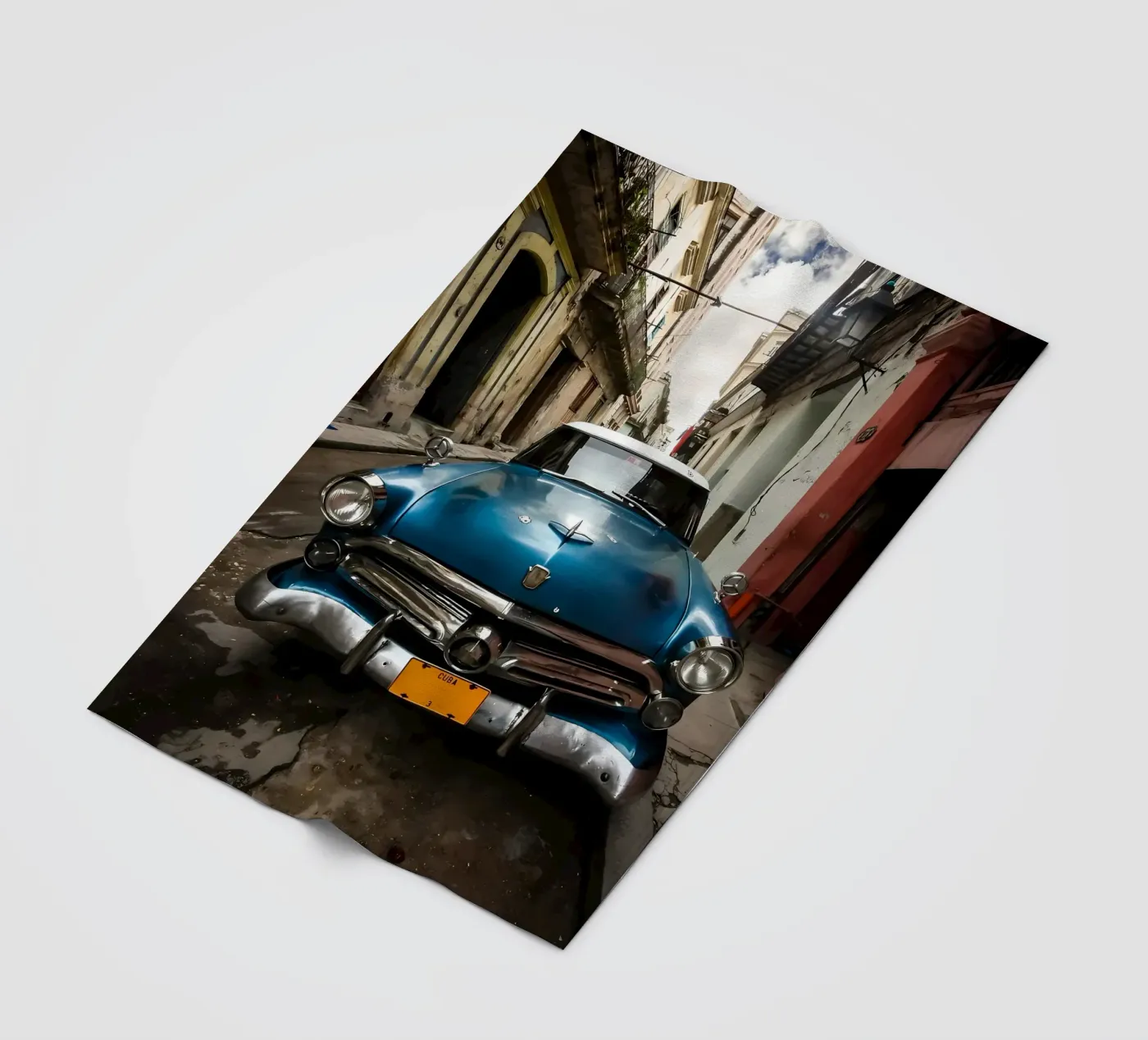Oldtimer Oldtimer Fleecedecke von Delaplane