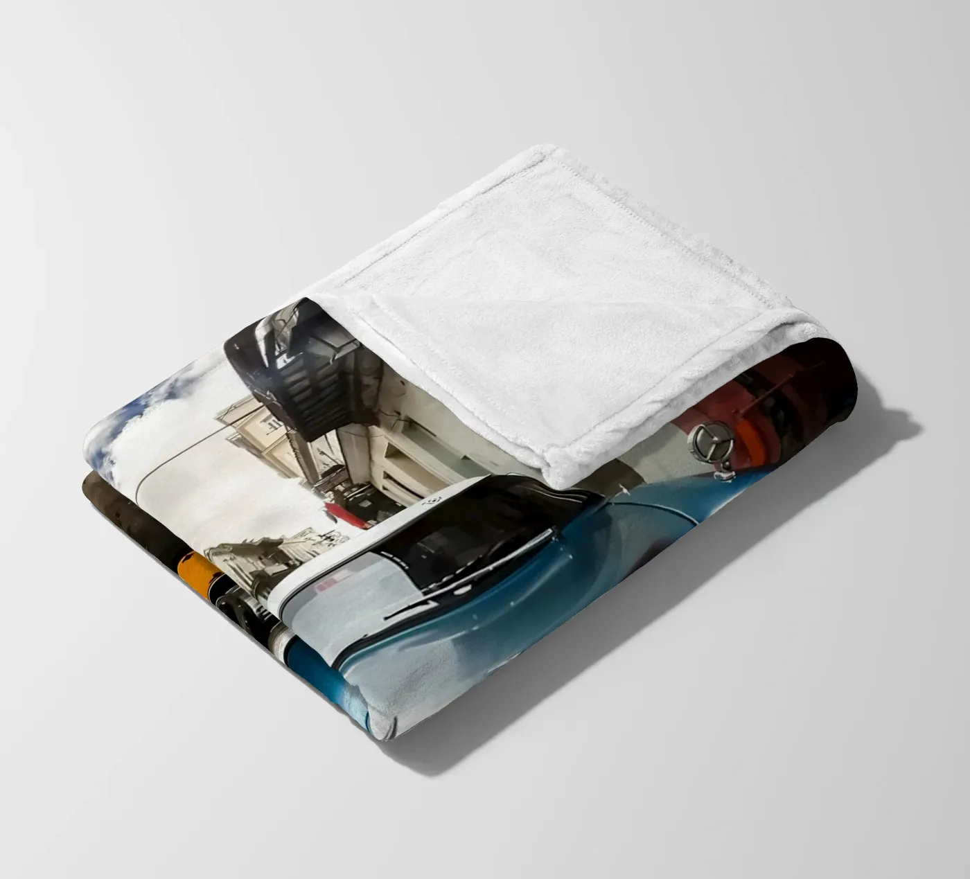 Vintage Classic Car coperta in pile da Delaplane