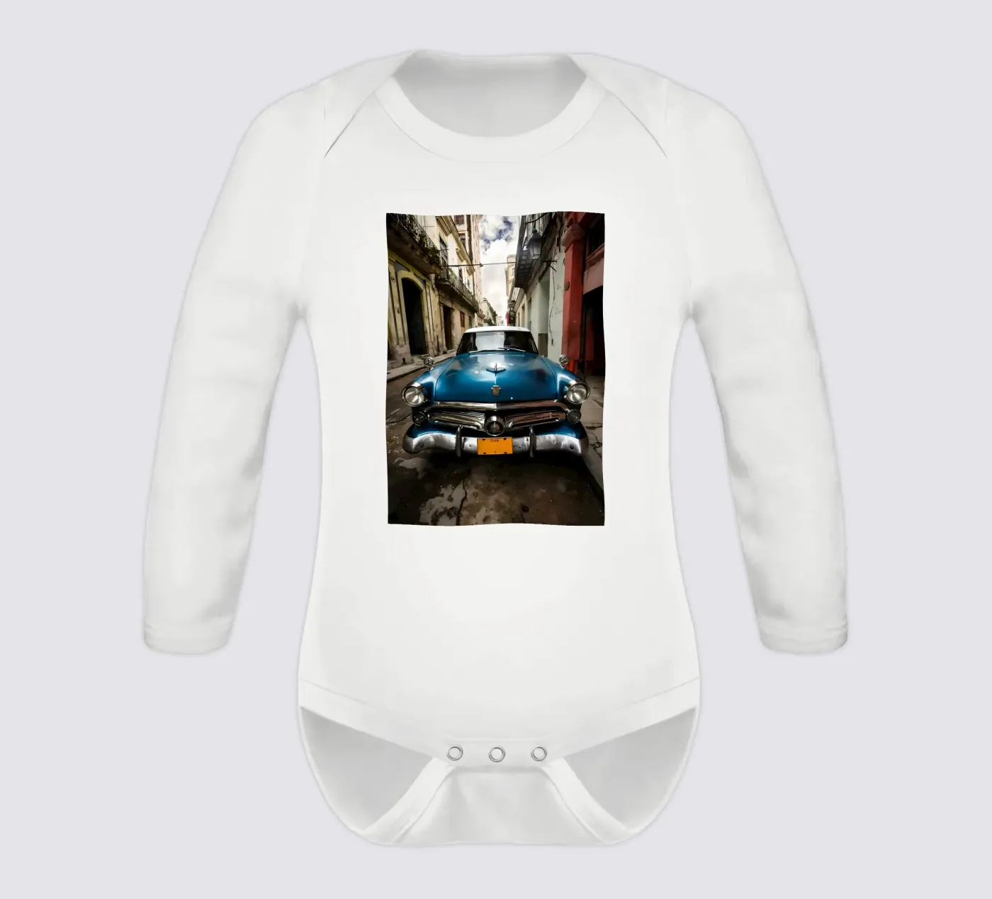 Oldtimer Oldtimer Langarm Babybody von Delaplane