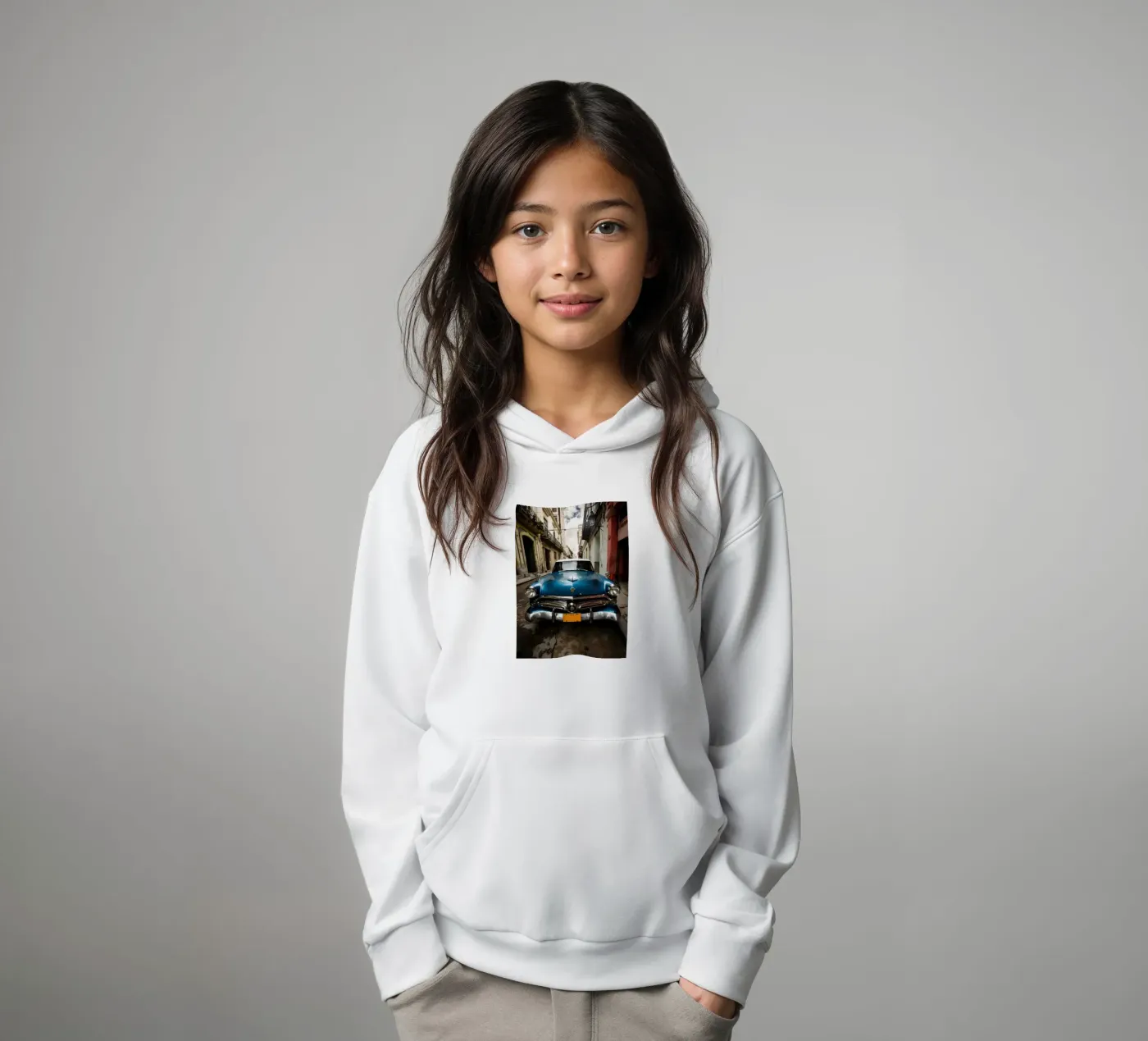 Oldtimer Oldtimer Kinder Hoodie von Delaplane