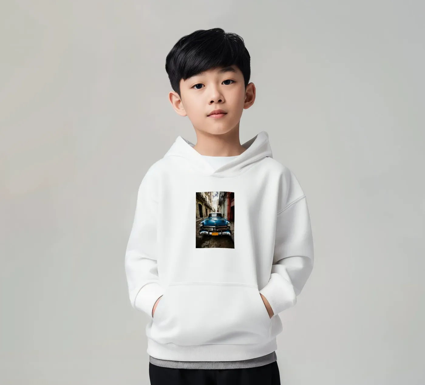 Oldtimer Oldtimer Kinder Hoodie von Delaplane