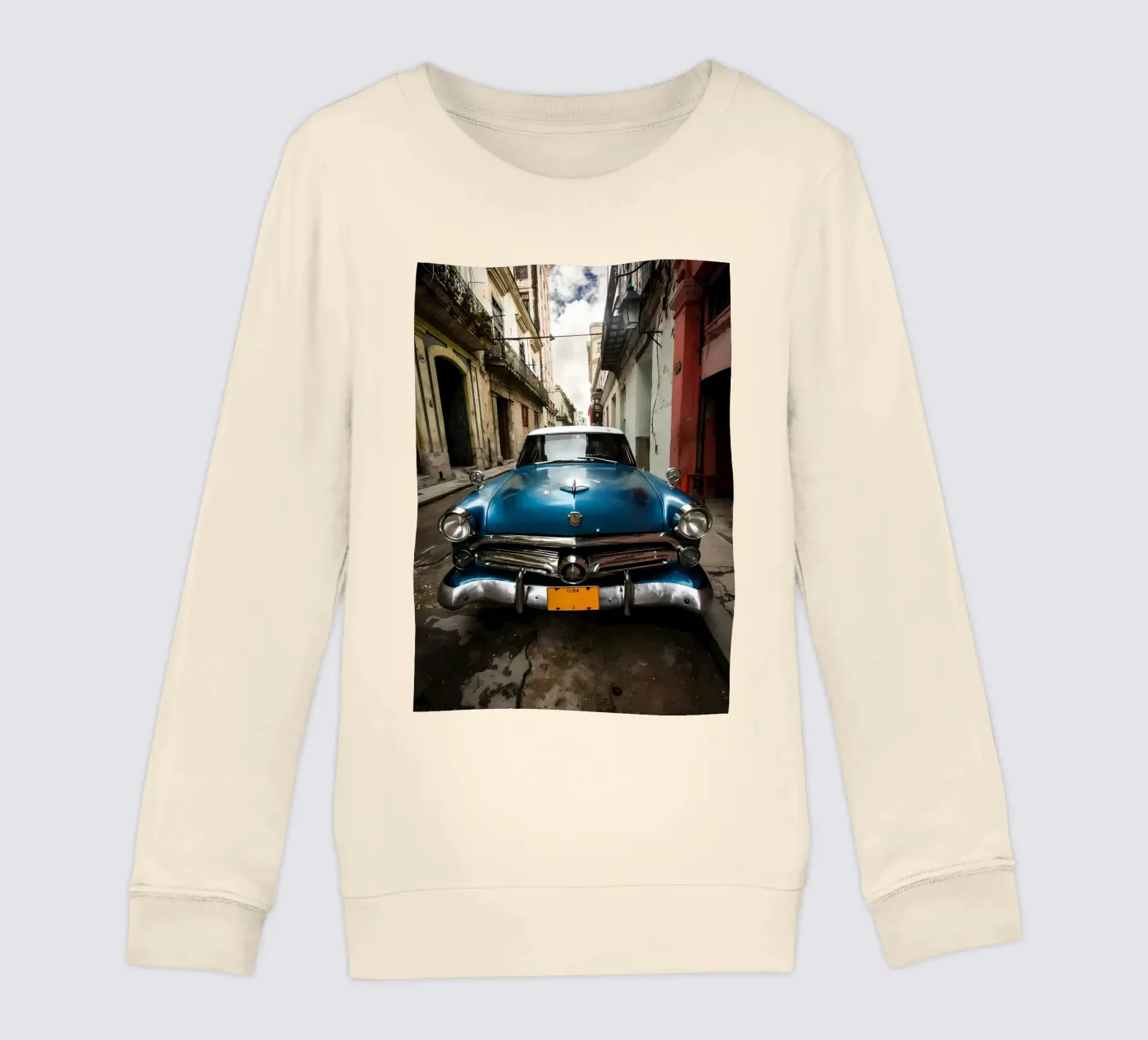Vintage Classic Car Kinder Sweatshirt von Delaplane