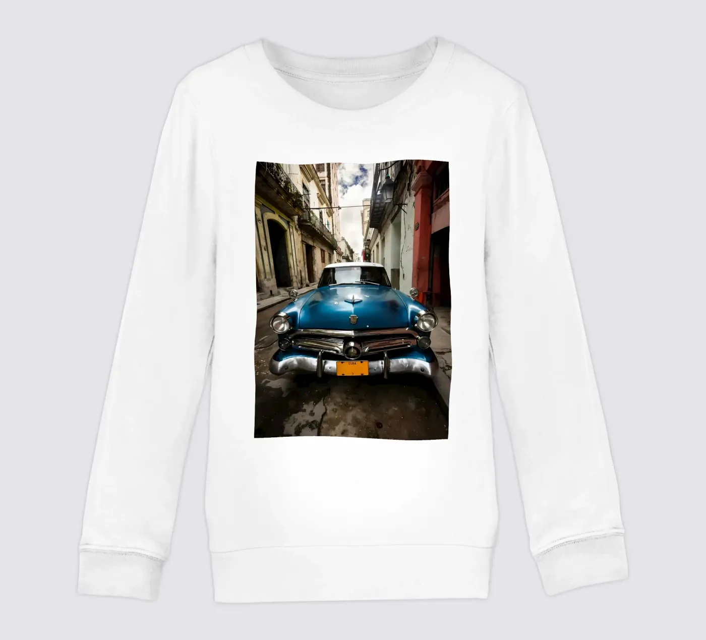 Vintage Classic Car Kinder Sweatshirt von Delaplane