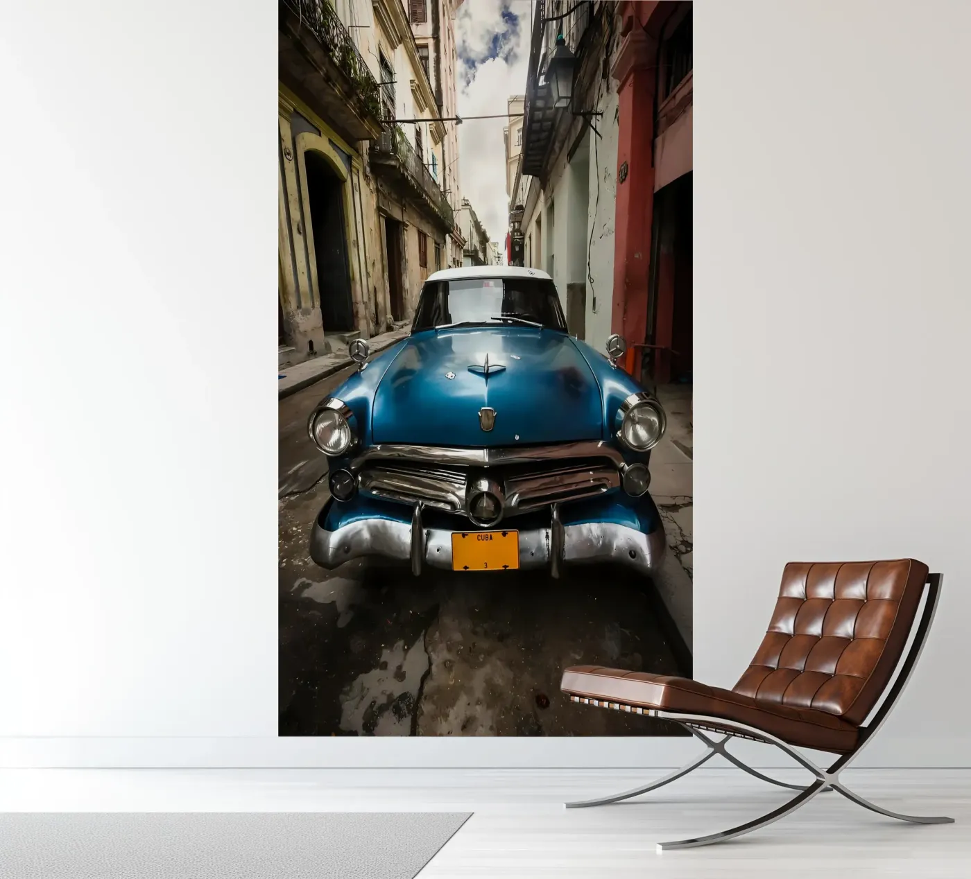 Vintage Classic Car Fototapete von Delaplane