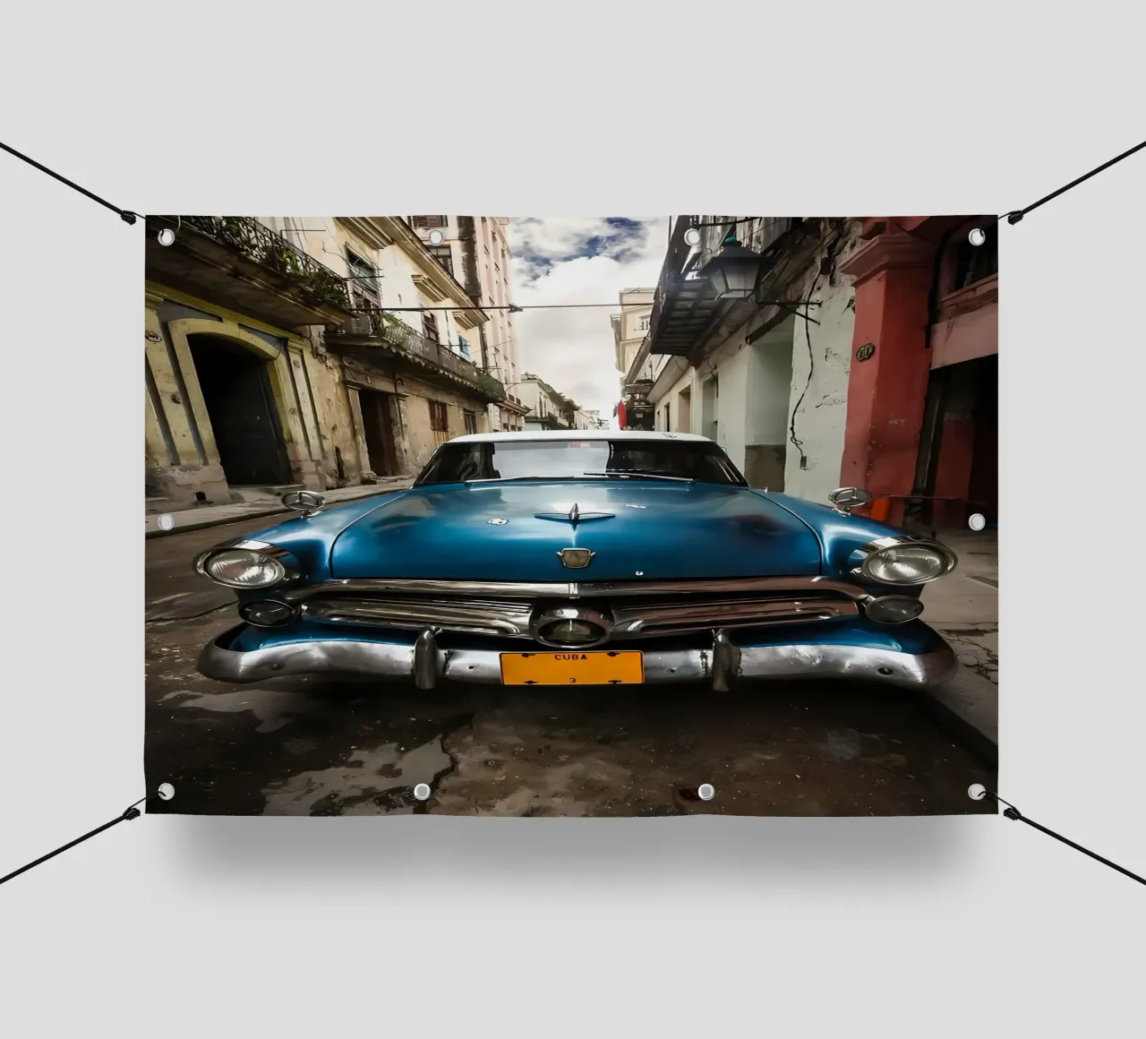 Oldtimer Oldtimer PVC Plane von Delaplane