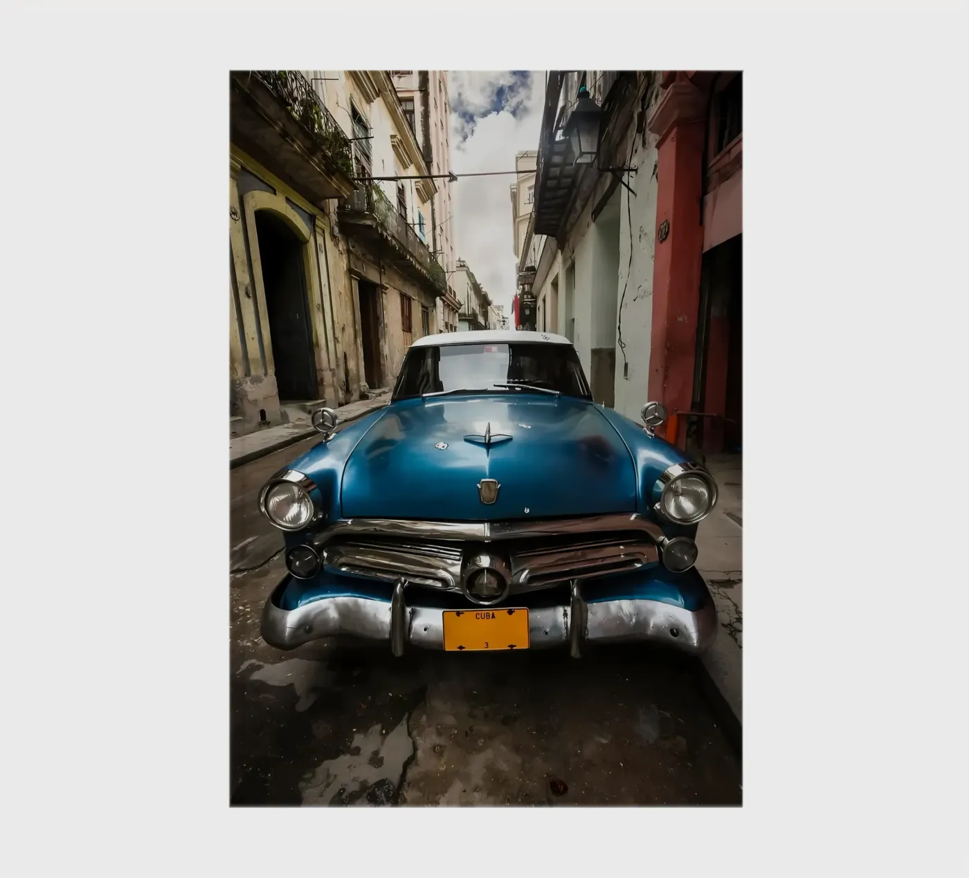 Vintage Classic Car Notizbuch von Delaplane