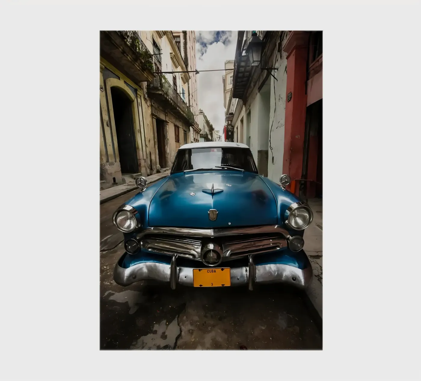 Vintage Classic Car Notizbuch von Delaplane