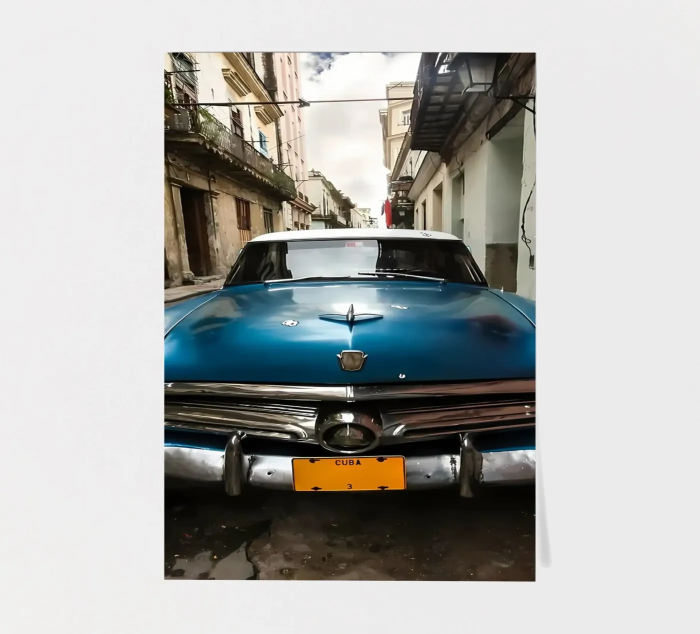 Vintage Classic Car Stickerbogen von Delaplane