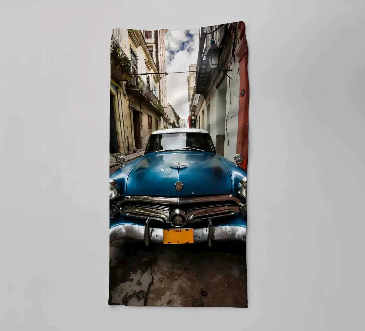 Vintage Classic Car Handtuch von Delaplane