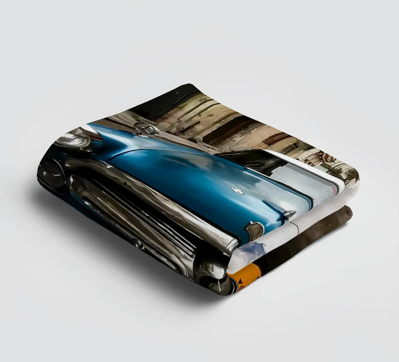 Vintage Classic Car Handtuch von Delaplane