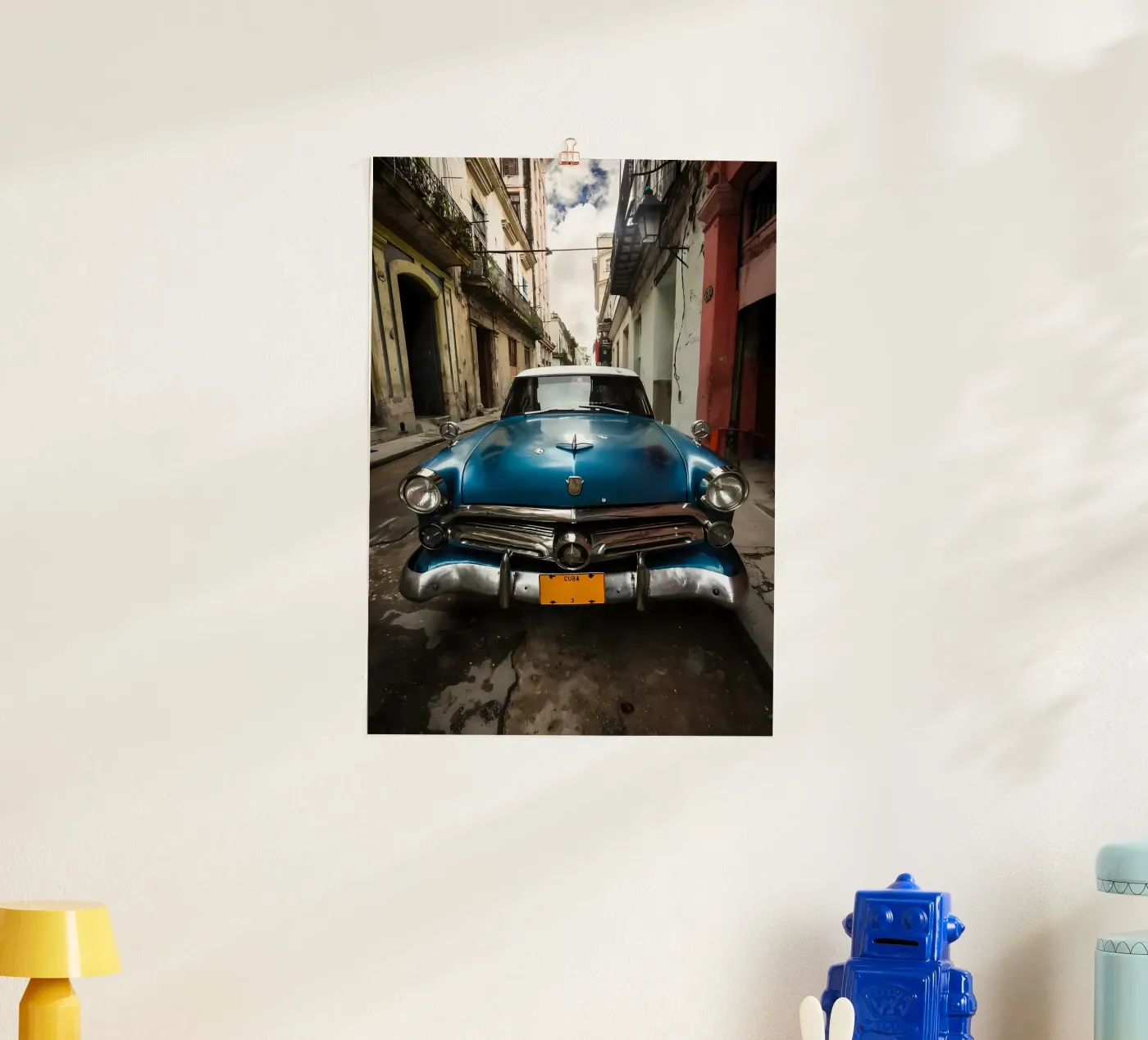 Vintage Classic Car poster by Delaplane