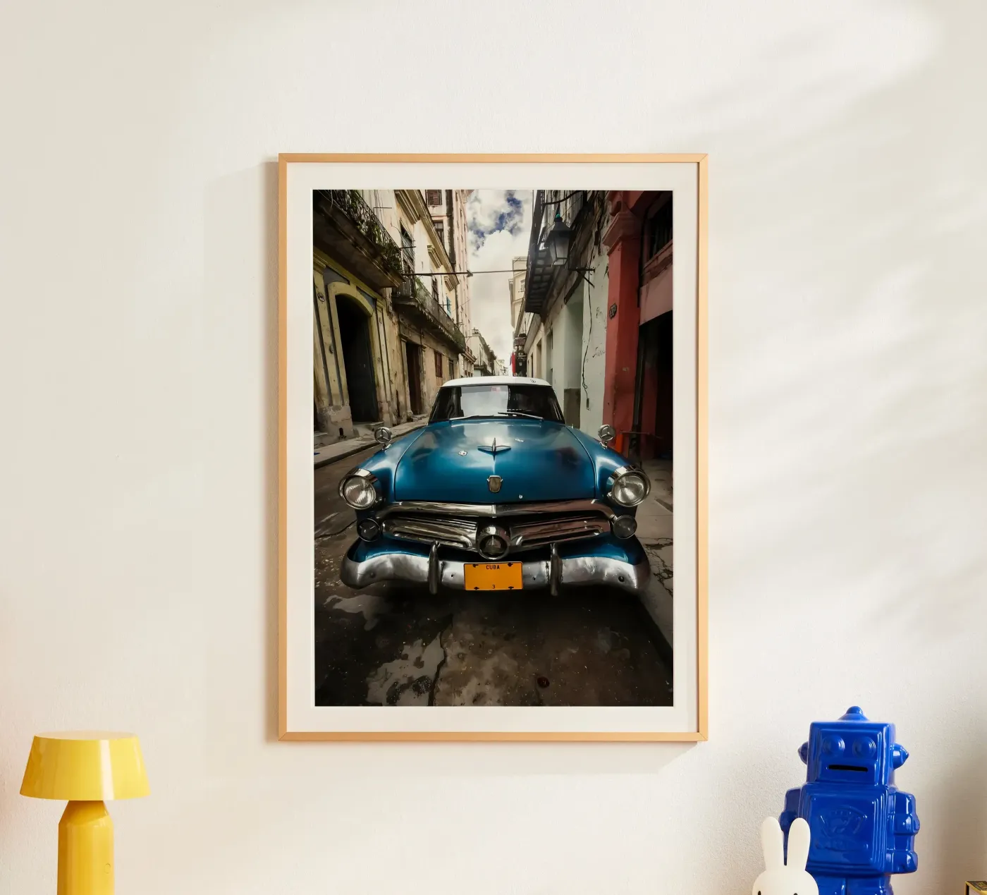 Vintage Classic Car poster by Delaplane