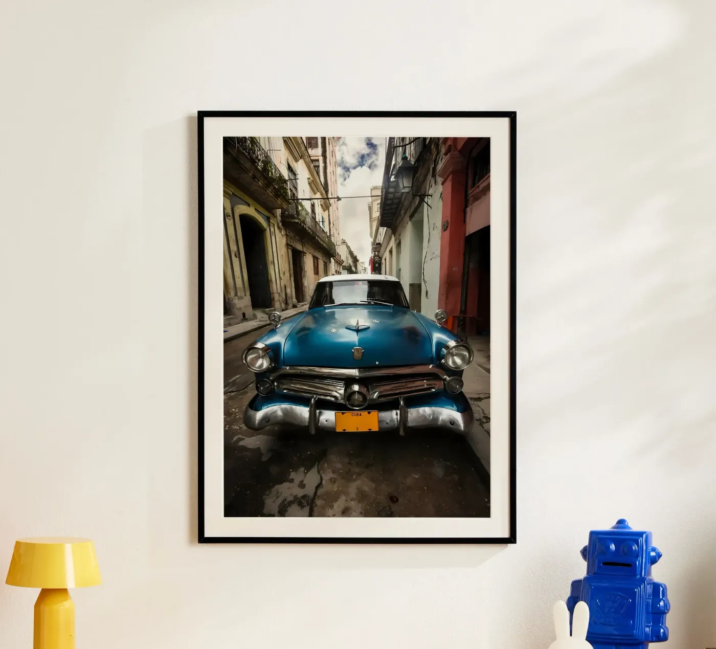 Vintage Classic Car poster by Delaplane