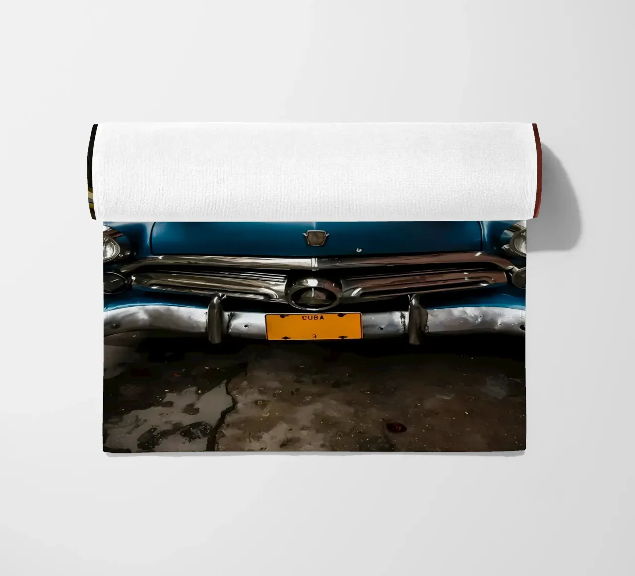 Oldtimer Oldtimer Strandtuch von Delaplane