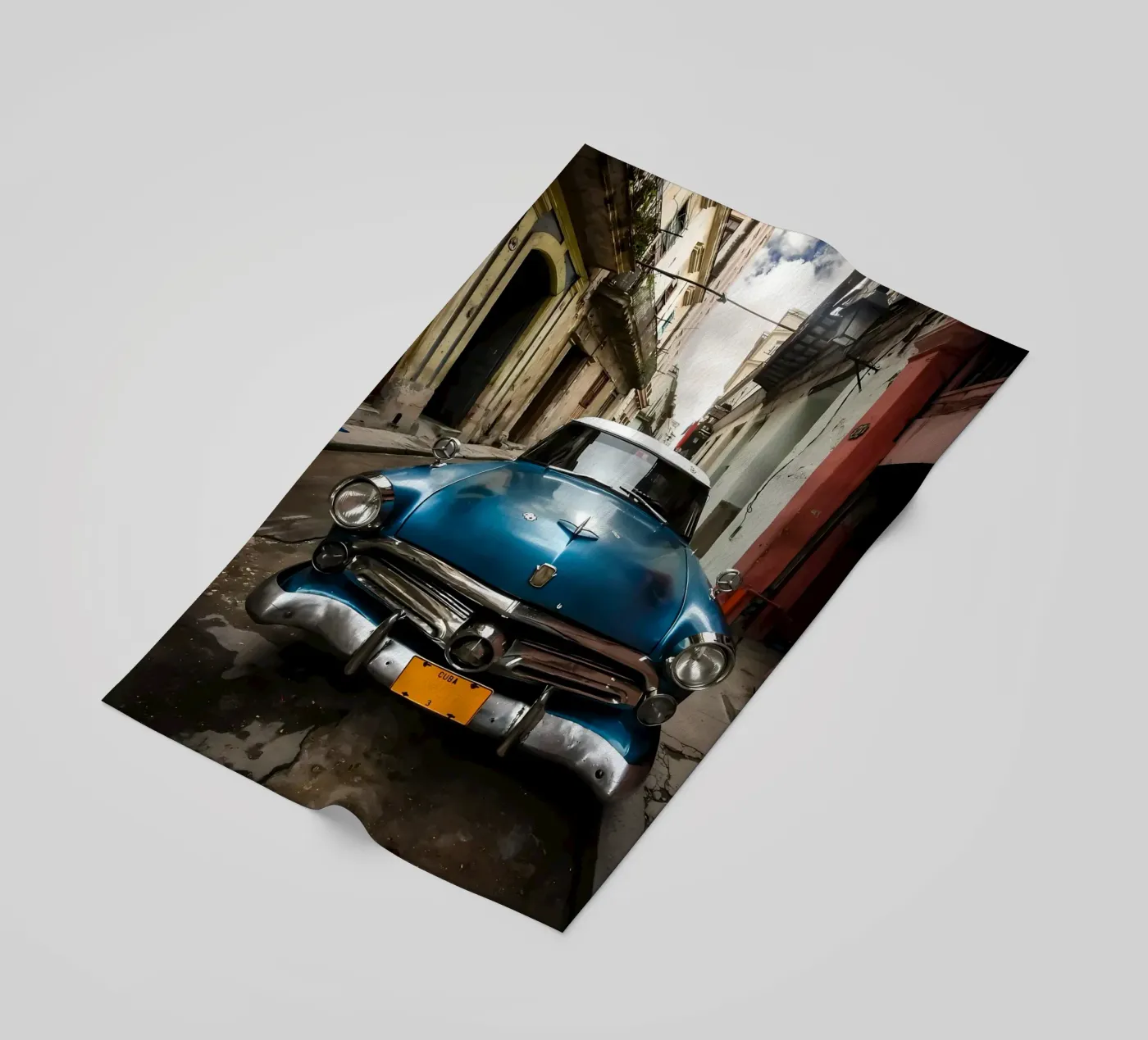 Auto d'epoca telo mare da Delaplane