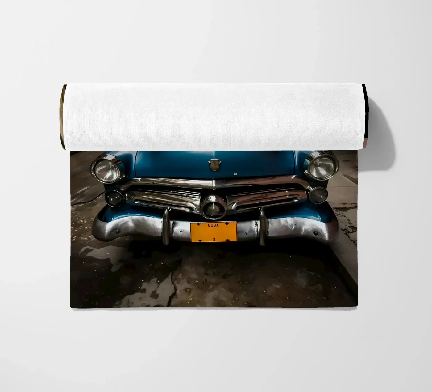 Oldtimer Oldtimer Strandtuch von Delaplane