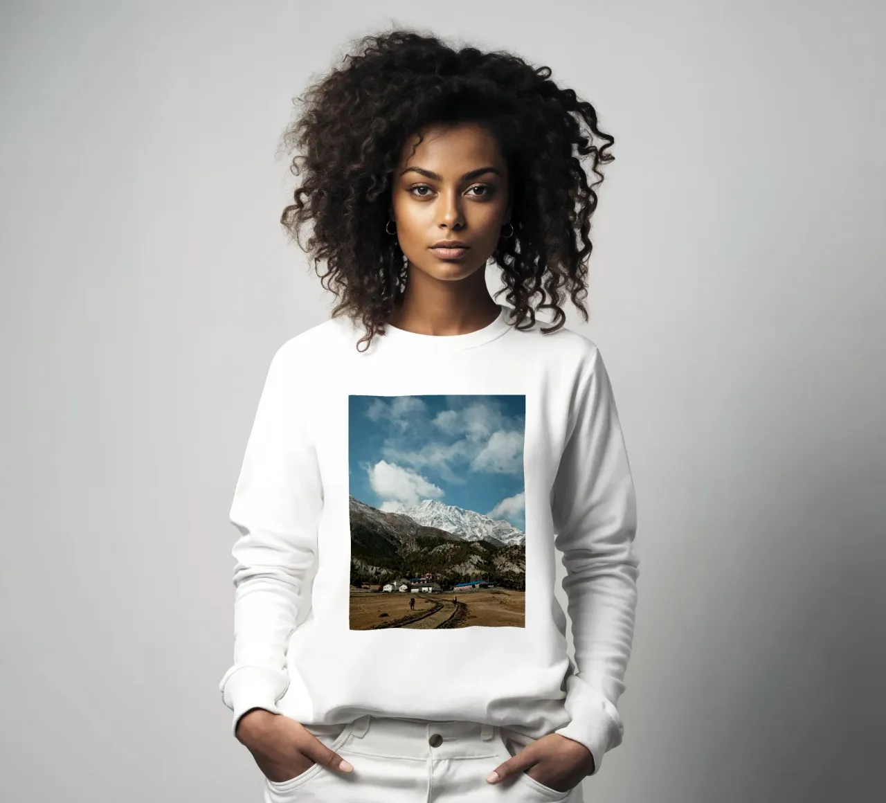 Path to the Peaks sudadera de FujiPrints