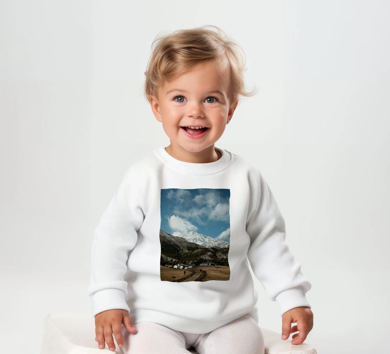 Path to the Peaks felpa neonato da FujiPrints