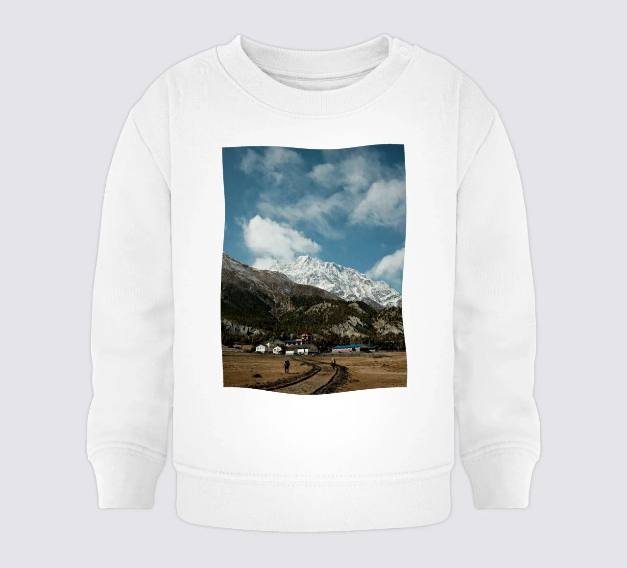Path to the Peaks felpa neonato da FujiPrints