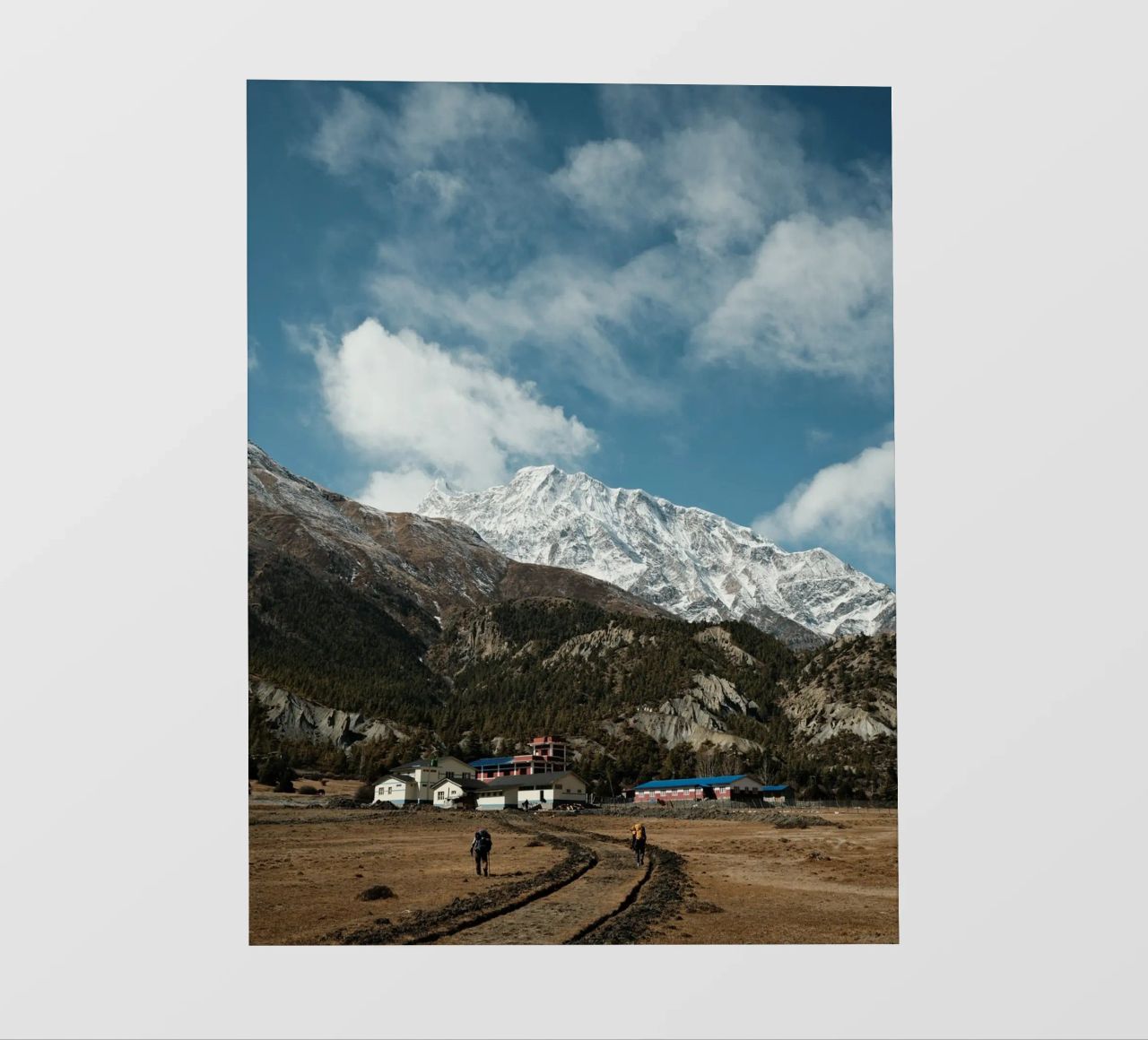 Path to the Peaks telo in pvc da FujiPrints
