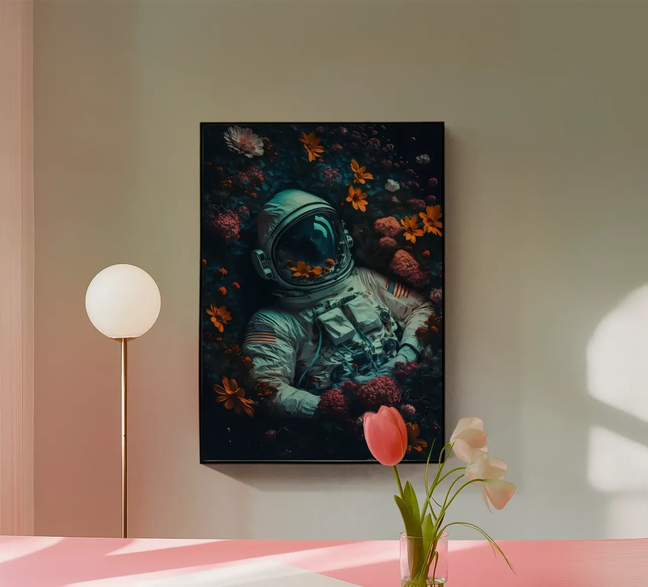 Lo spazio è selvaggio plexiglass da Mikesell