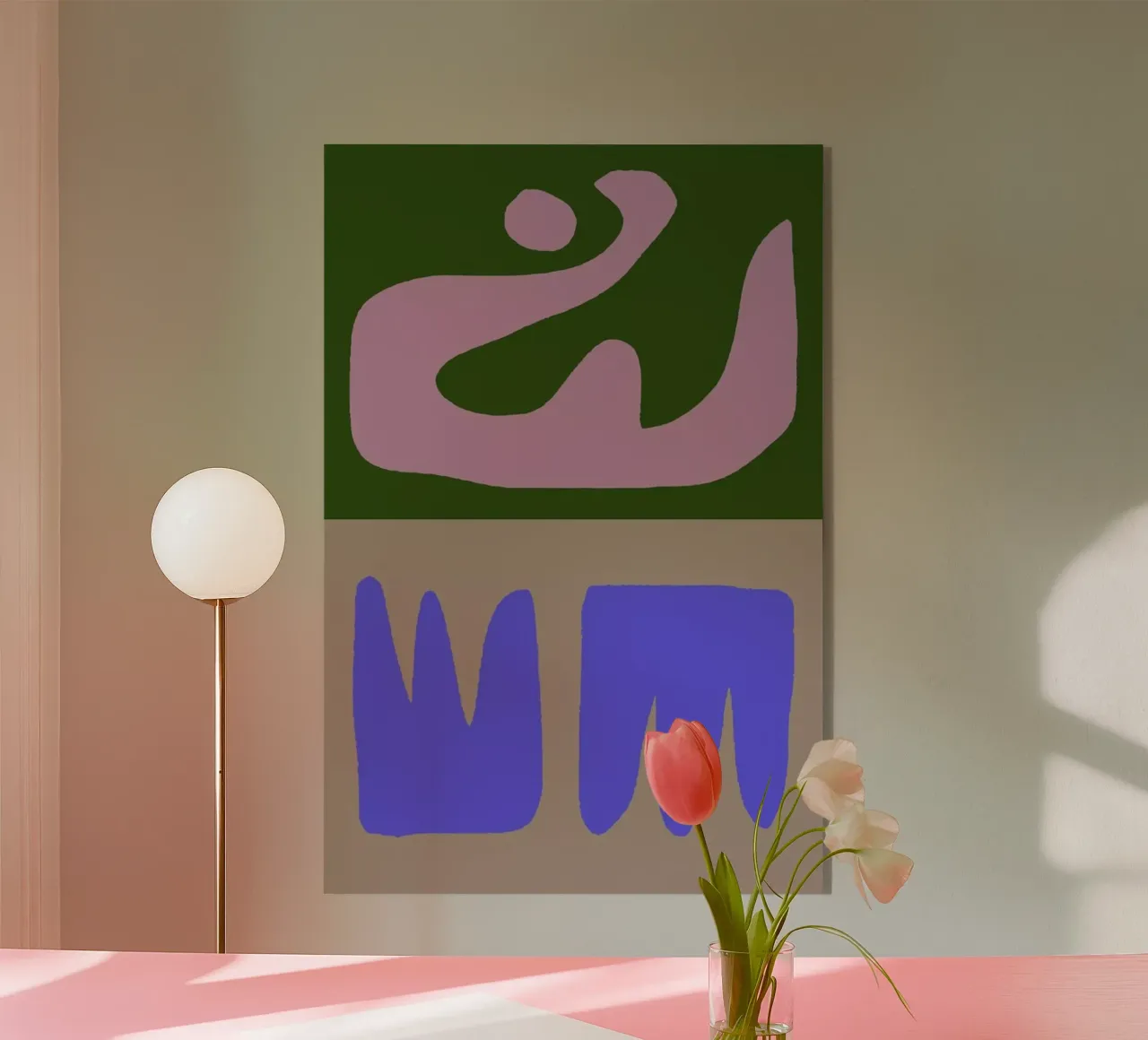 Thinking Maybes plexiglass da Tanja Schaub