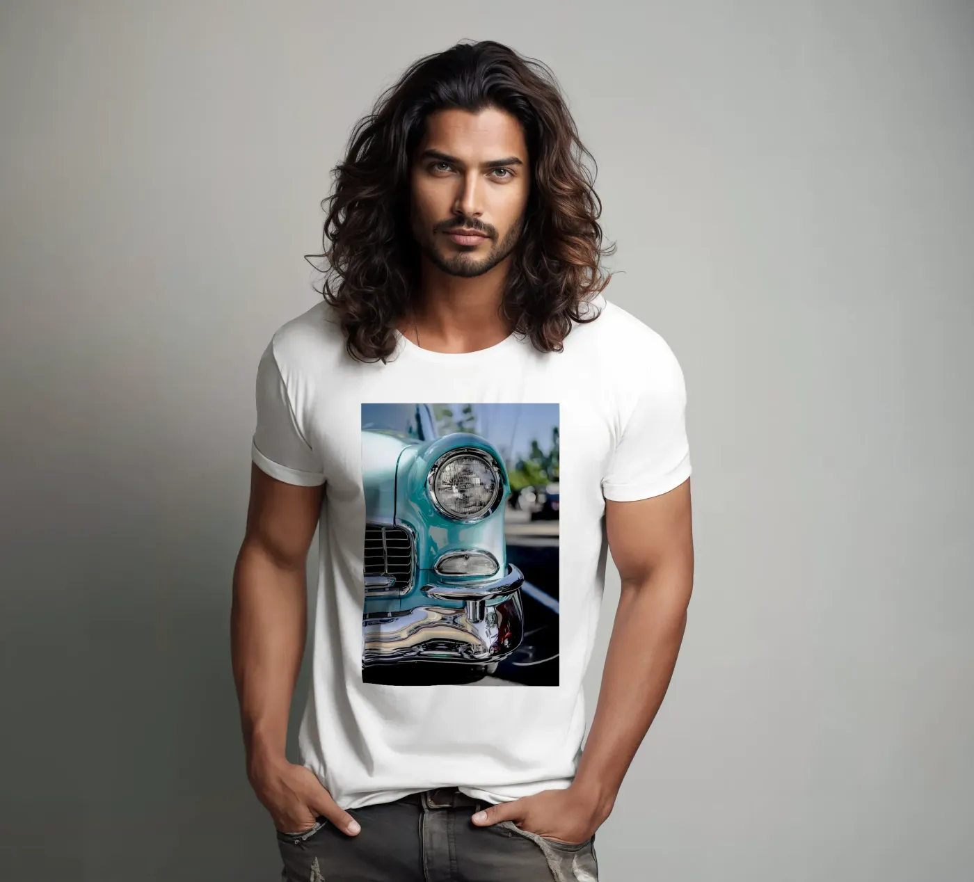 Vintage Classic Car T-Shirt von Delaplane