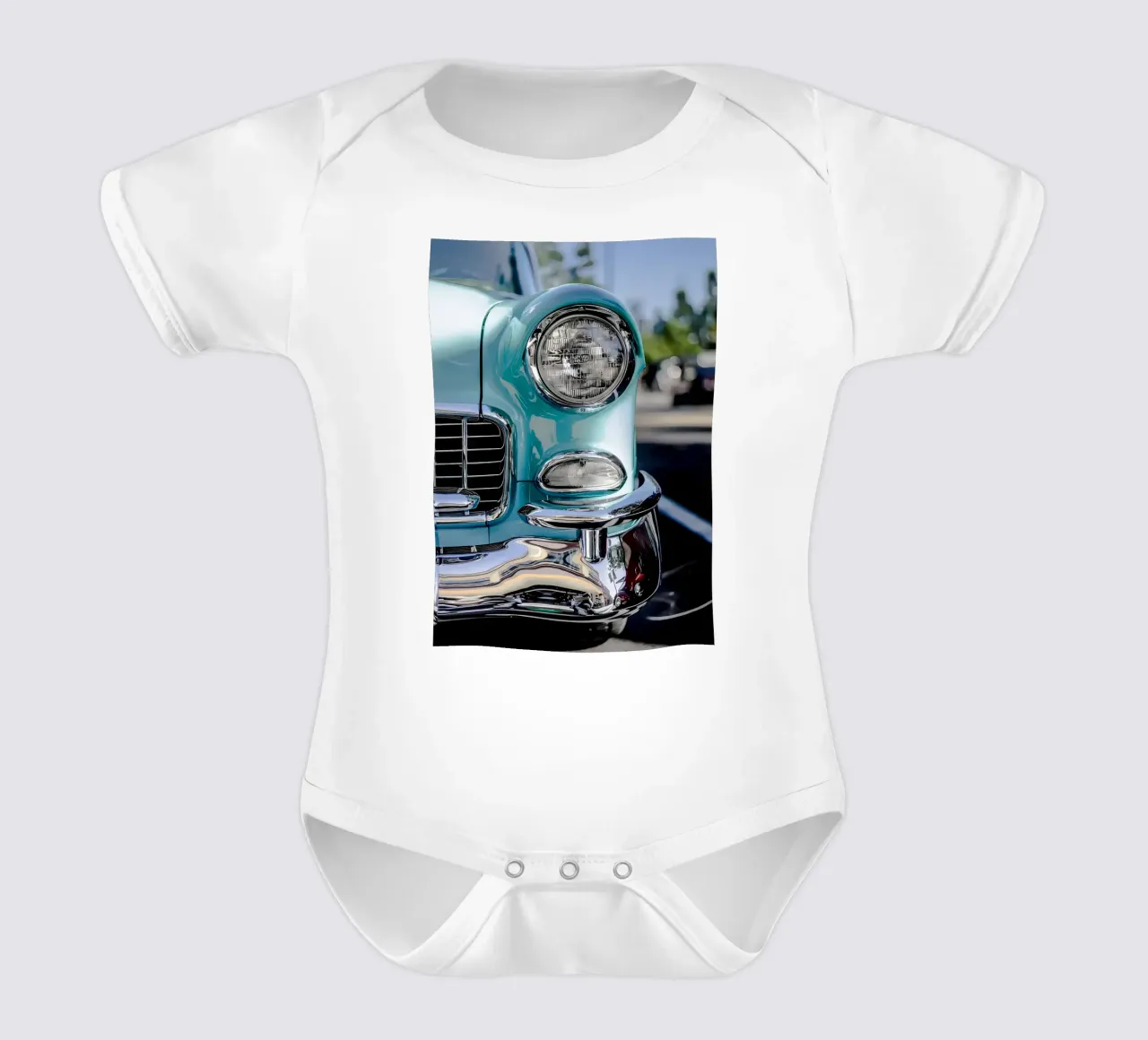 Oldtimer Oldtimer Kurzarm Babybody von Delaplane