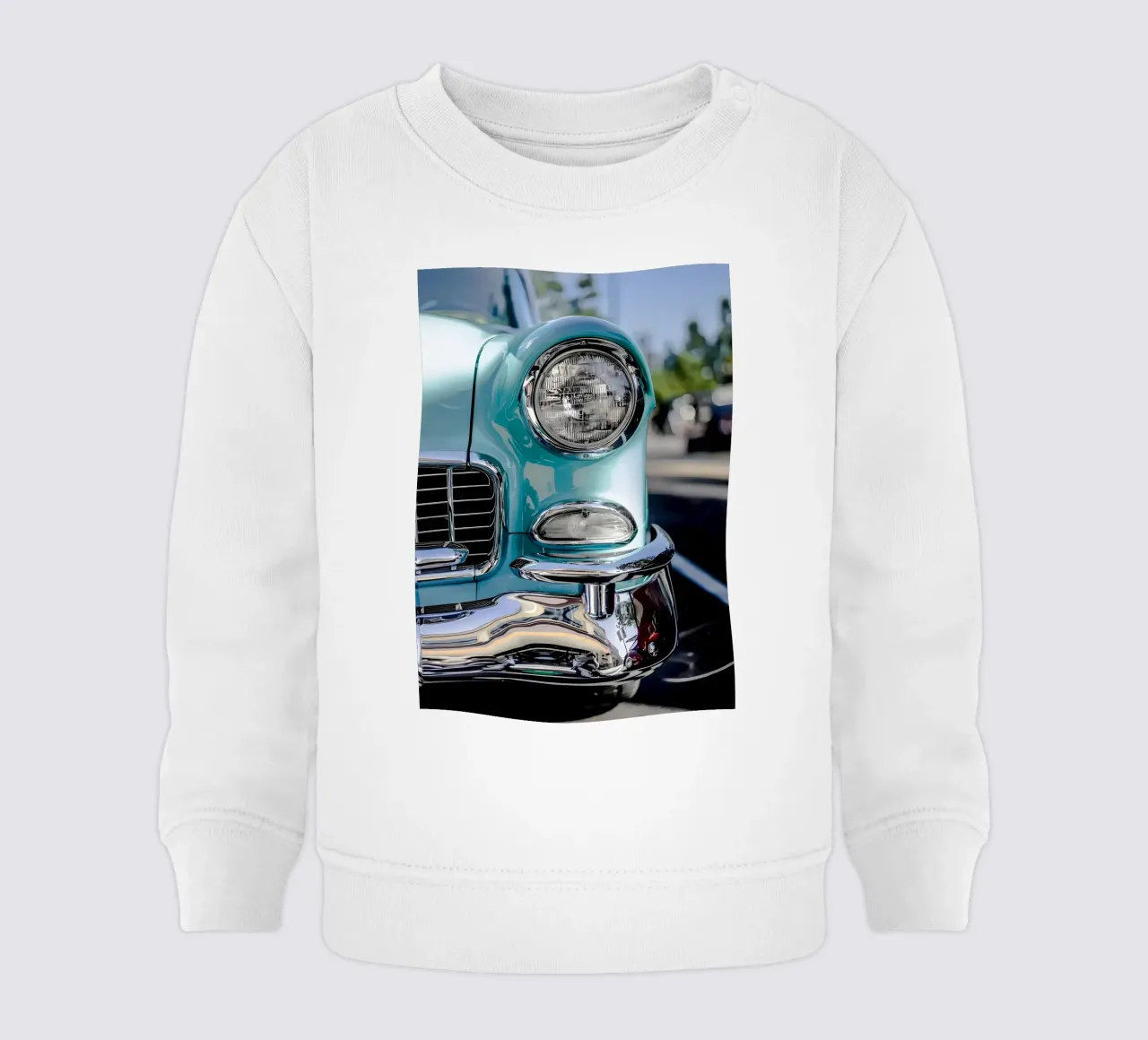 Auto d'epoca felpa neonato da Delaplane