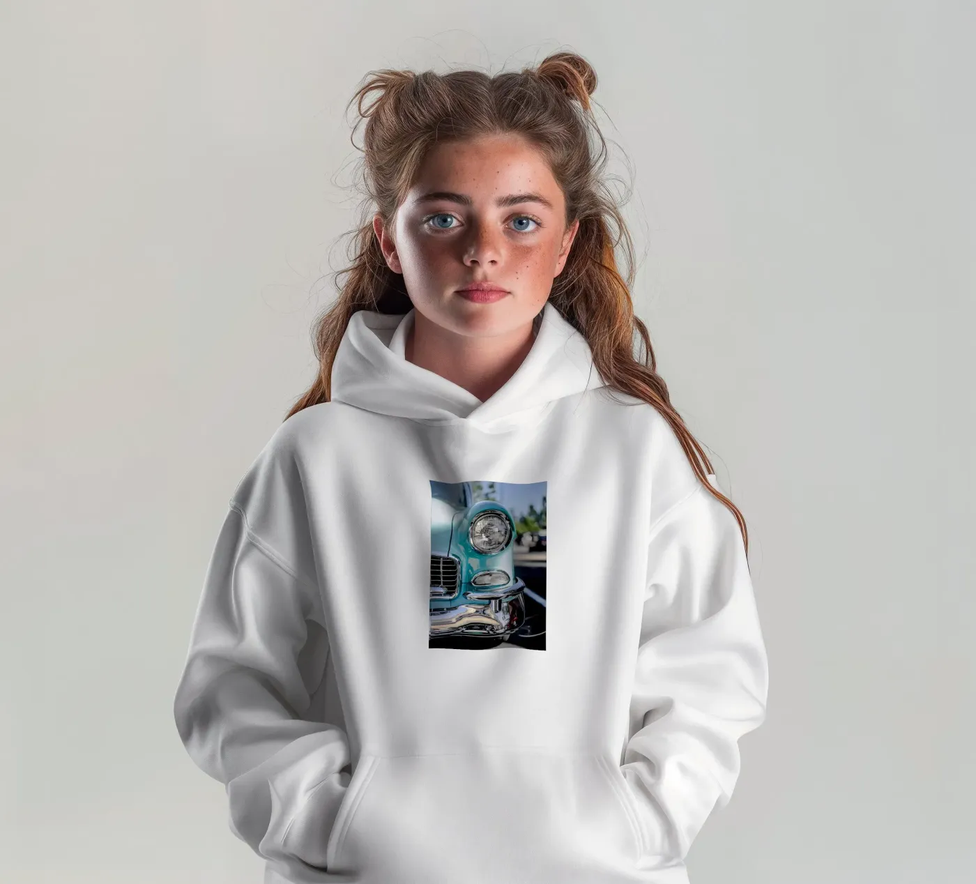 Oldtimer Oldtimer Kinder Hoodie von Delaplane