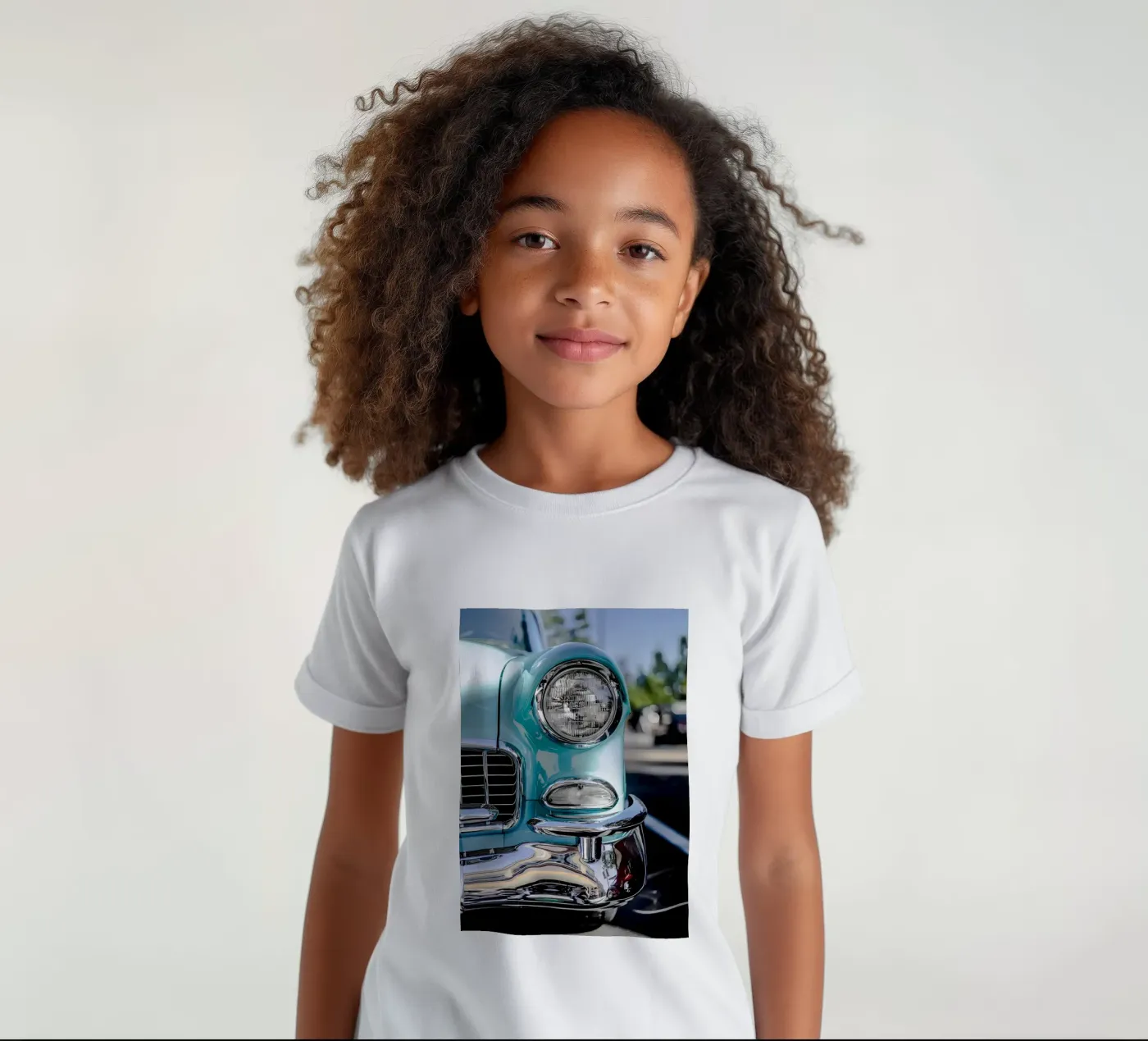 Vintage Classic Car Kinder T-Shirt von Delaplane