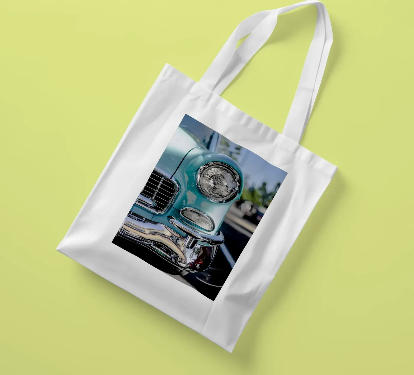 Oldtimer Oldtimer Jutebeutel von Delaplane