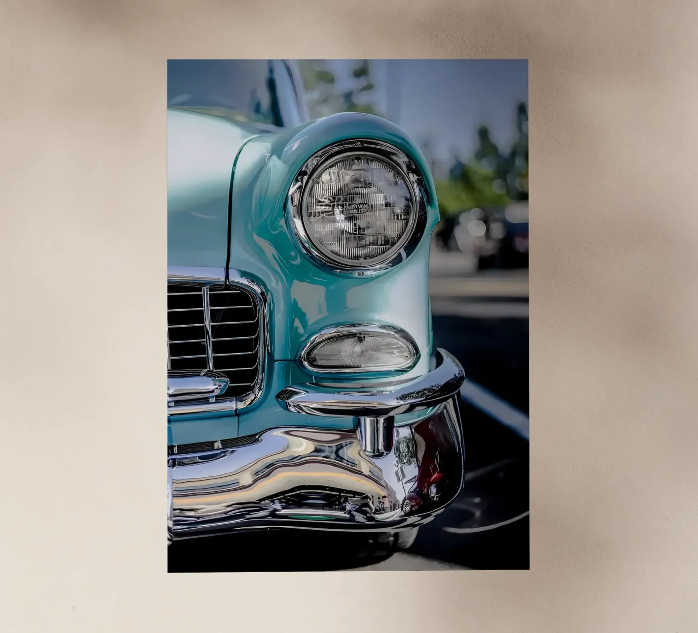 Oldtimer Oldtimer Backlit Folie von Delaplane