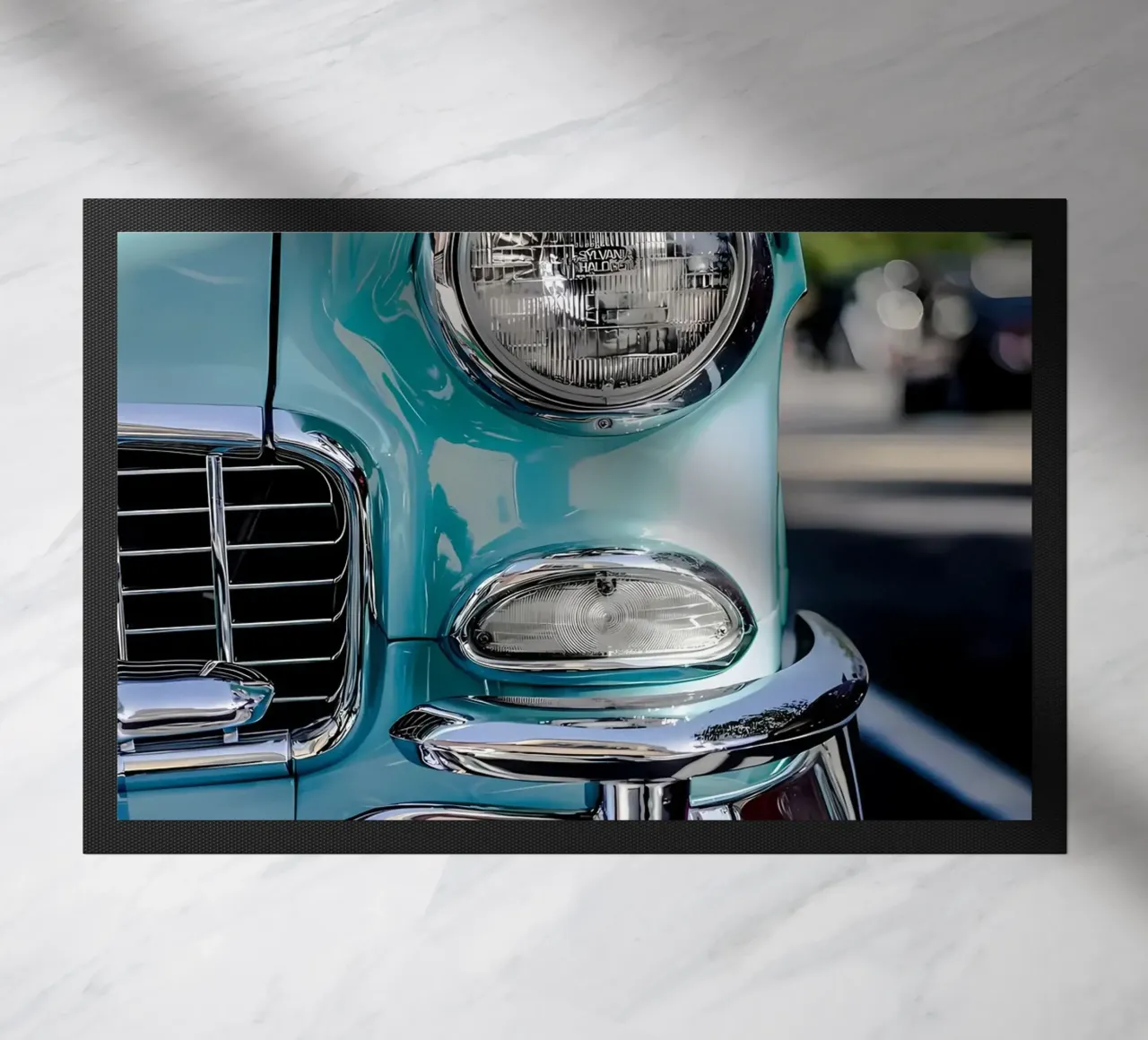 Oldtimer Oldtimer Fußmatte von Delaplane