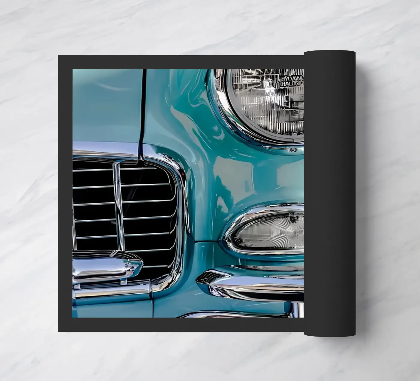 Oldtimer Oldtimer Fußmatte von Delaplane