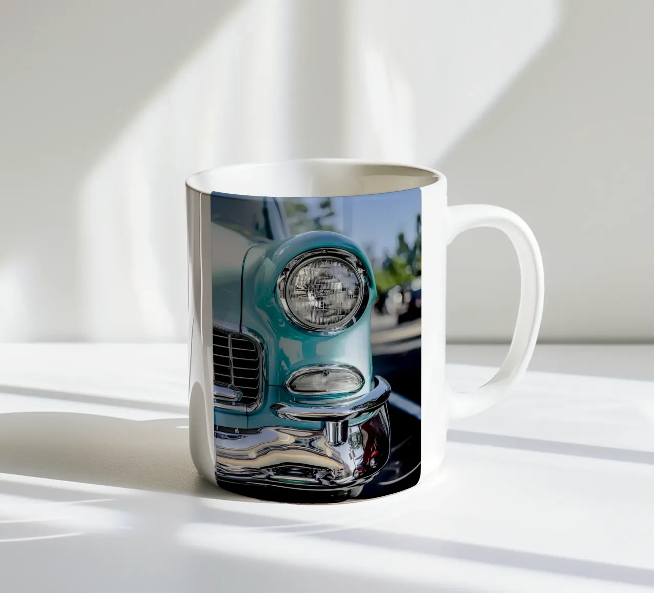 Oldtimer Oldtimer Keramik Tasse von Delaplane