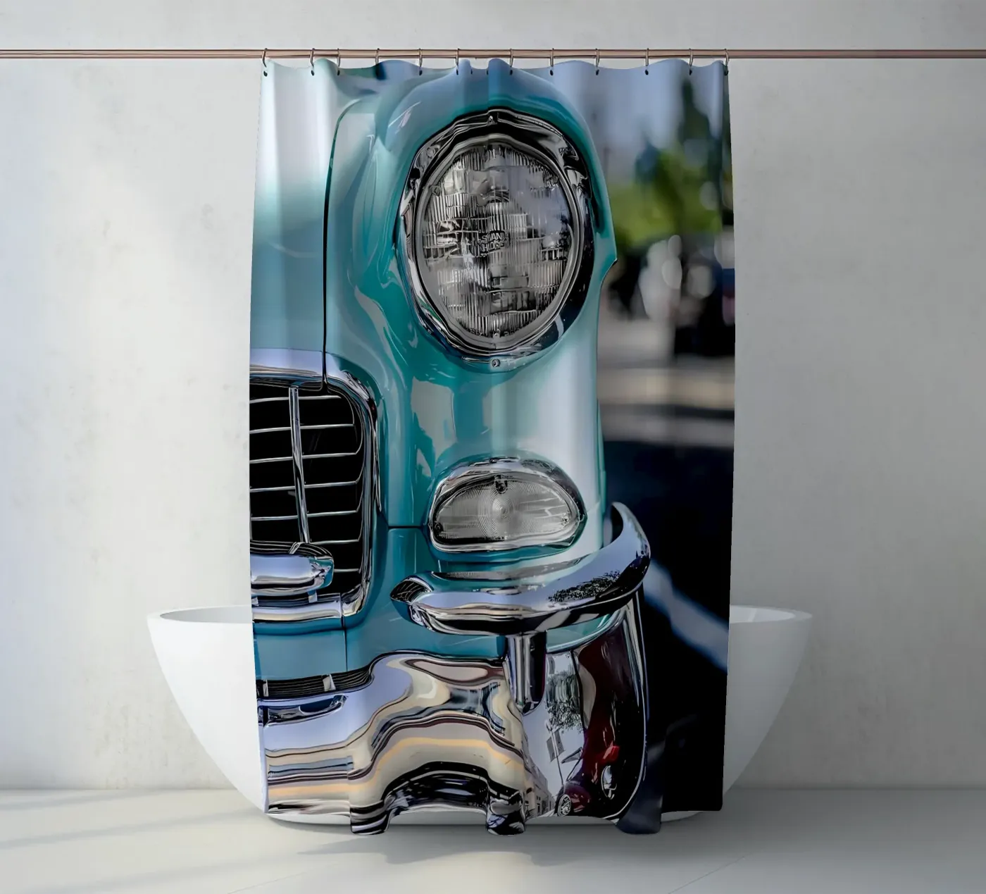 Vintage Classic Car Duschvorhang von Delaplane