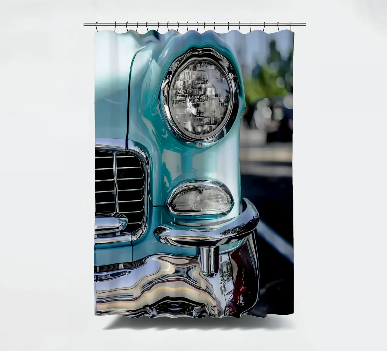 Oldtimer Oldtimer Duschvorhang von Delaplane