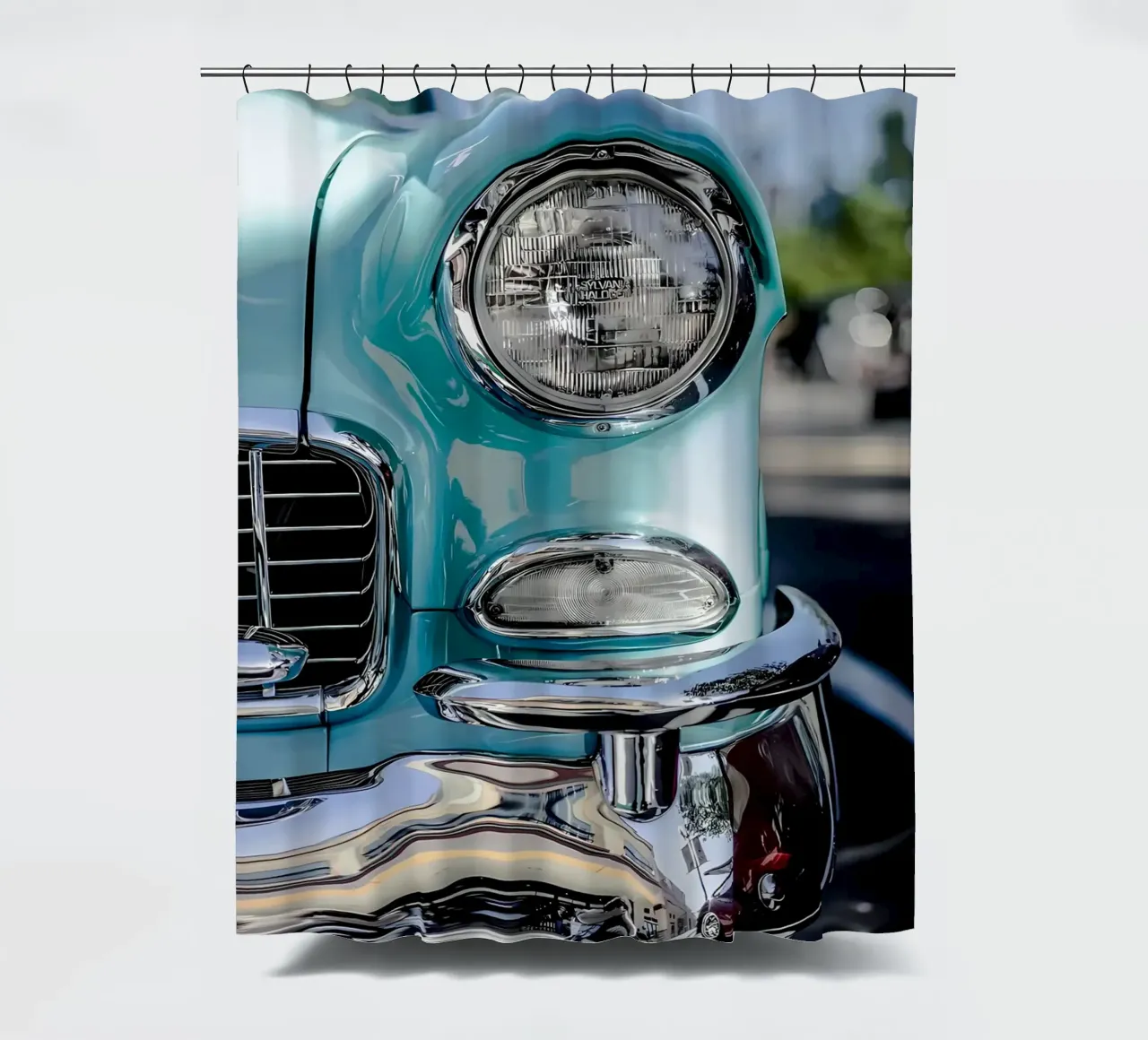 Oldtimer Oldtimer Duschvorhang von Delaplane