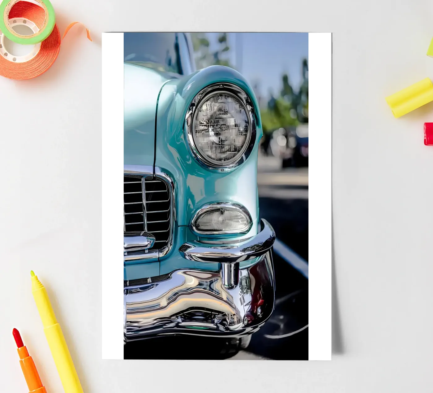 Oldtimer Oldtimer Stickerbogen von Delaplane