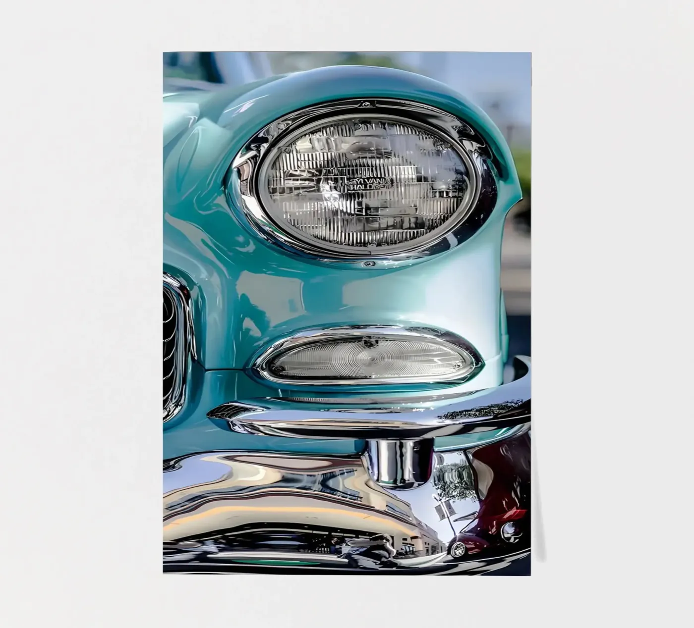 Vintage Classic Car Stickerbogen von Delaplane