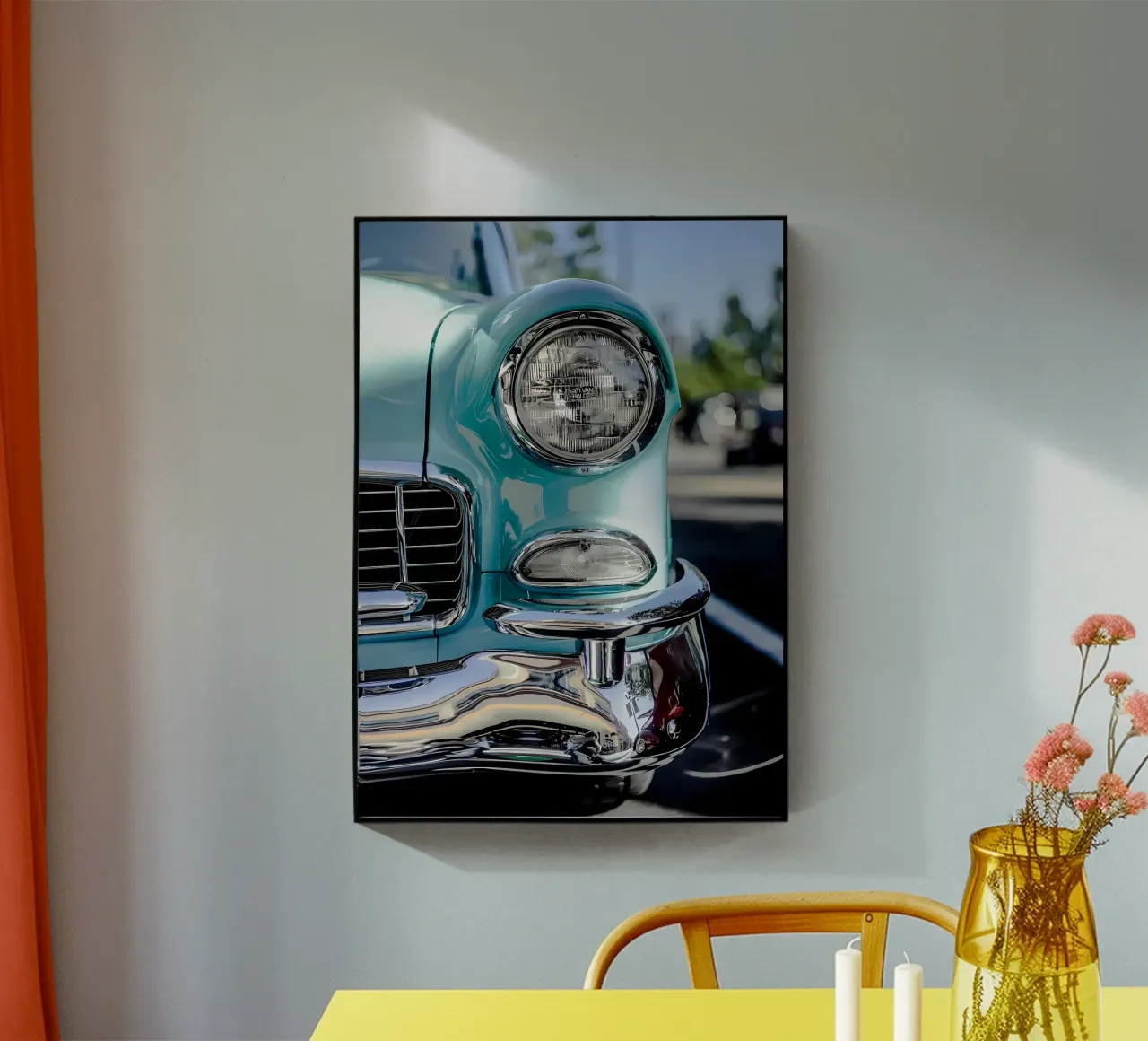 Auto d'epoca plexiglass da Delaplane