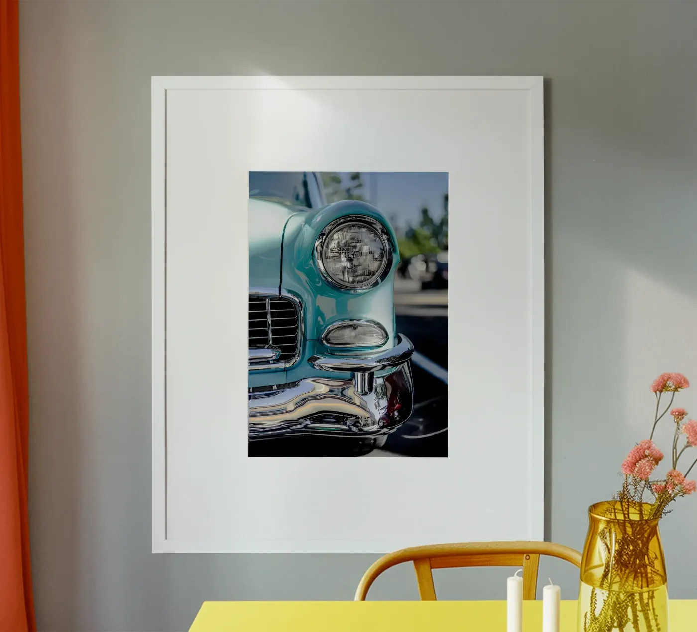 Auto d'epoca poster da Delaplane