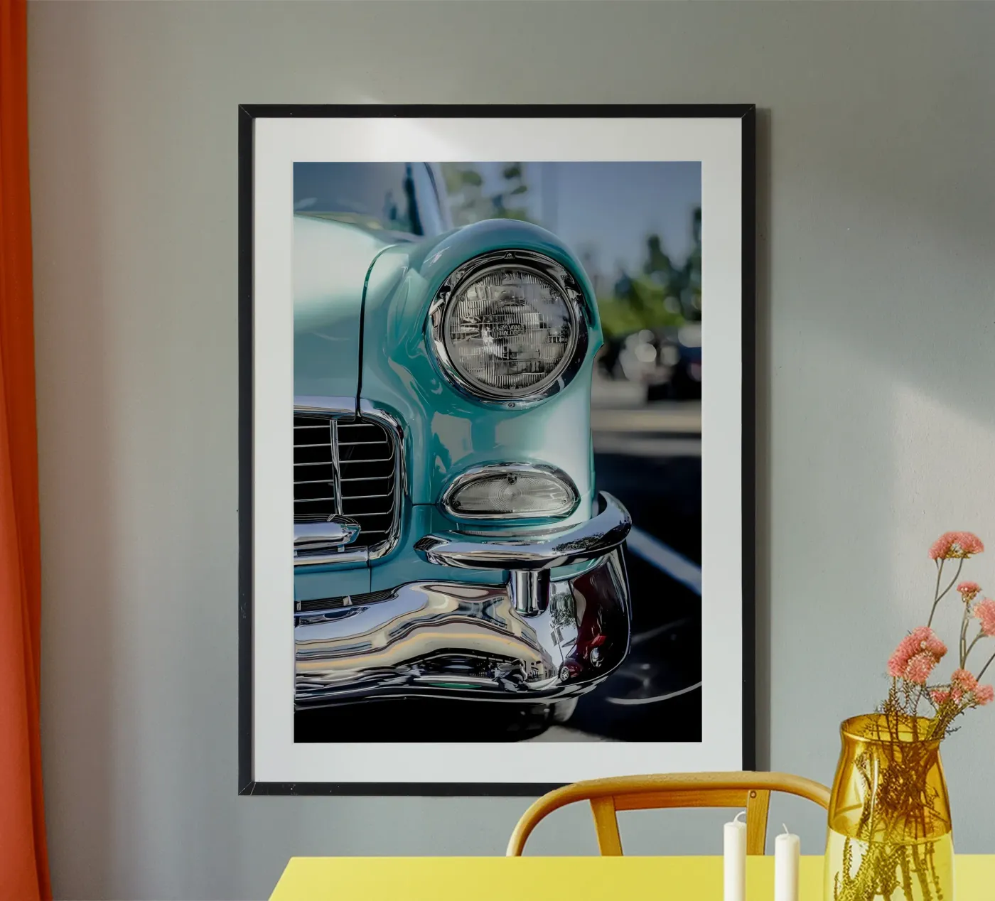 Auto d'epoca poster da Delaplane